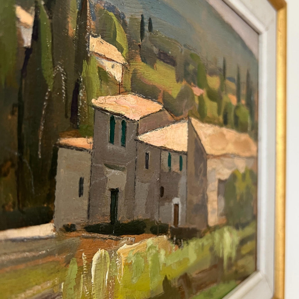 Farmhouse at Noon Oil Painting