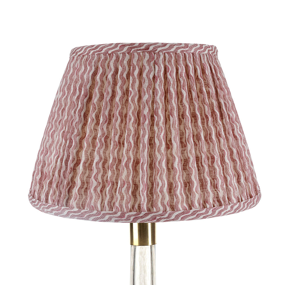 Popple Pink Linen Lampshade