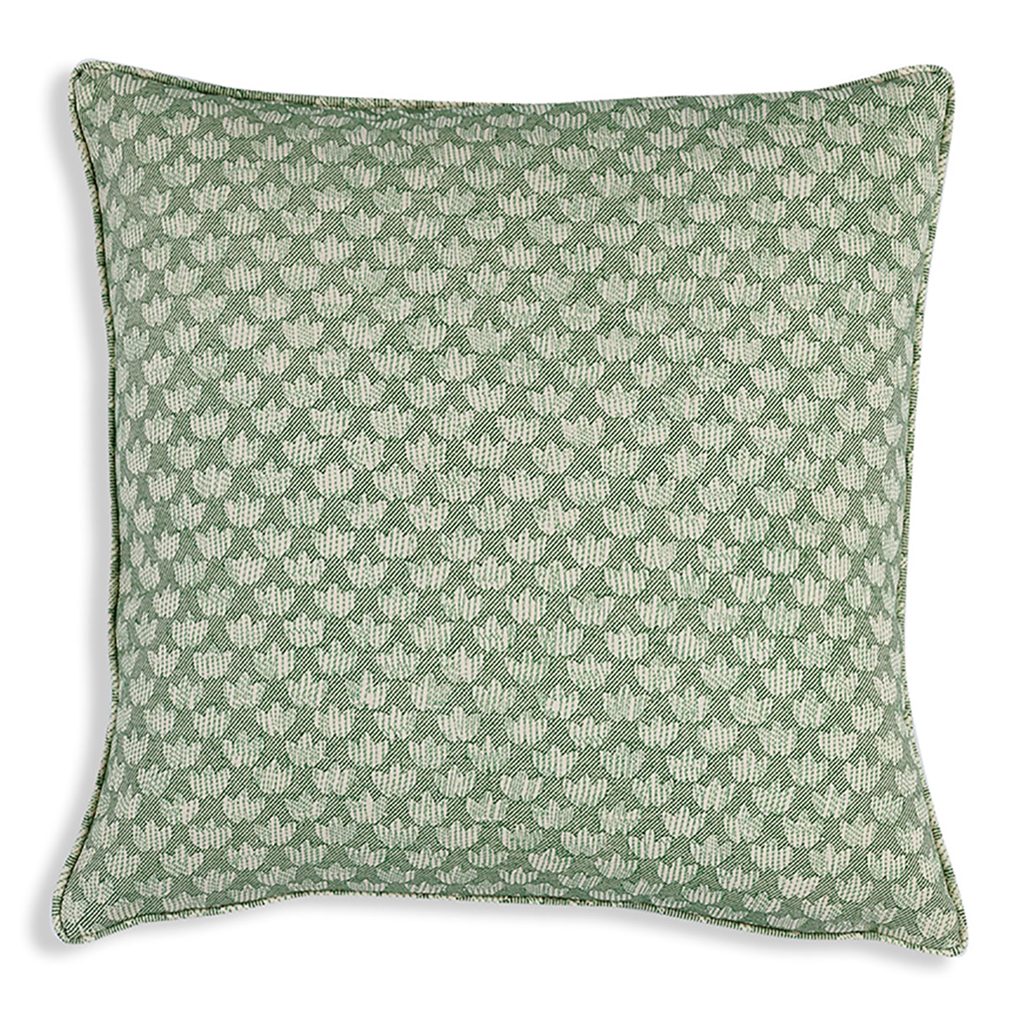 Eythorne Green Cotton Cushion