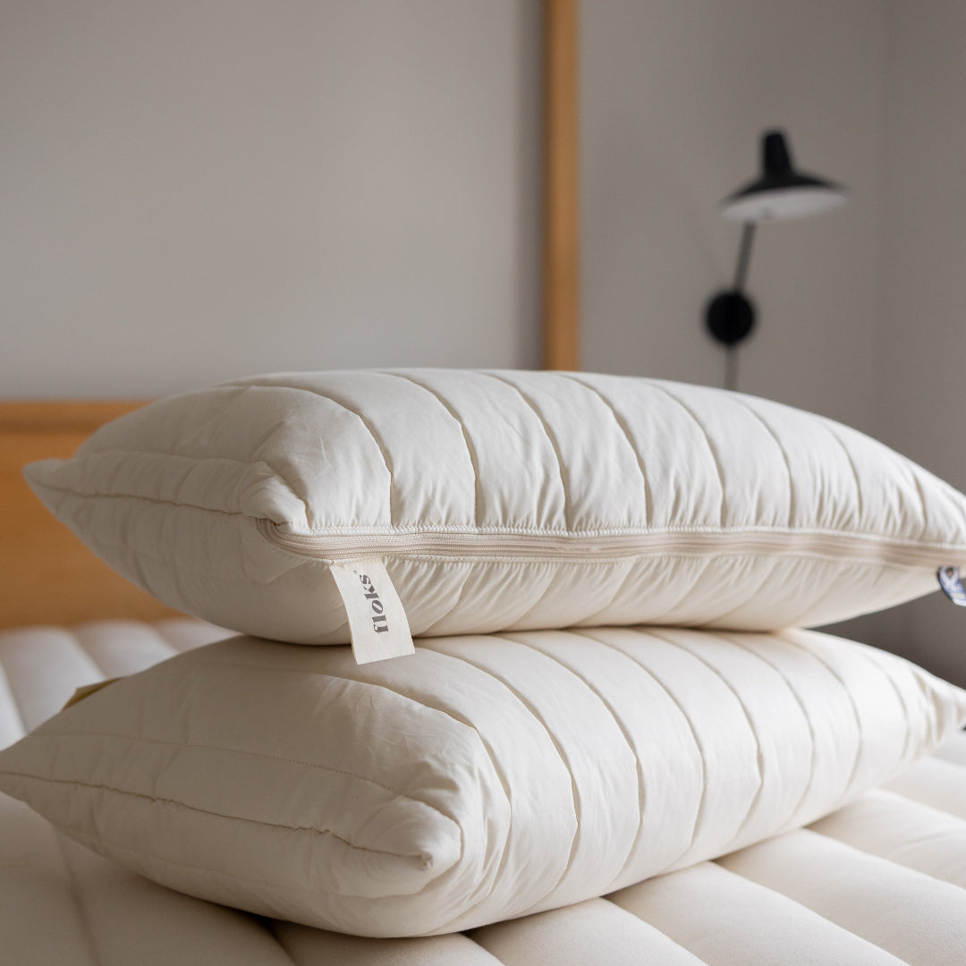 Luxury Quilted Wool Pillow