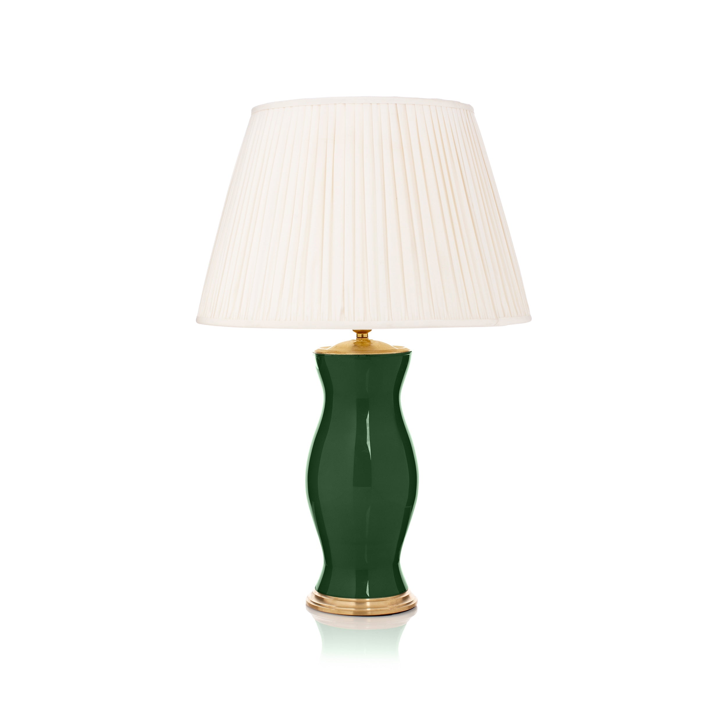 FOREST GREEN LAMP BASE