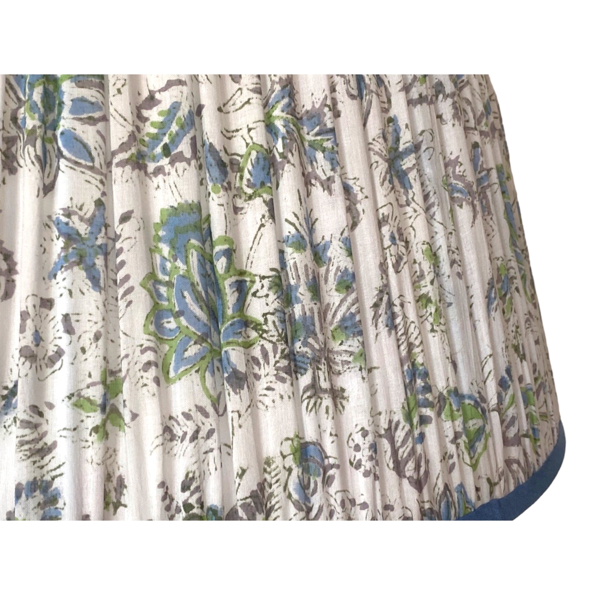 Forget-me-not Cotton Lampshade