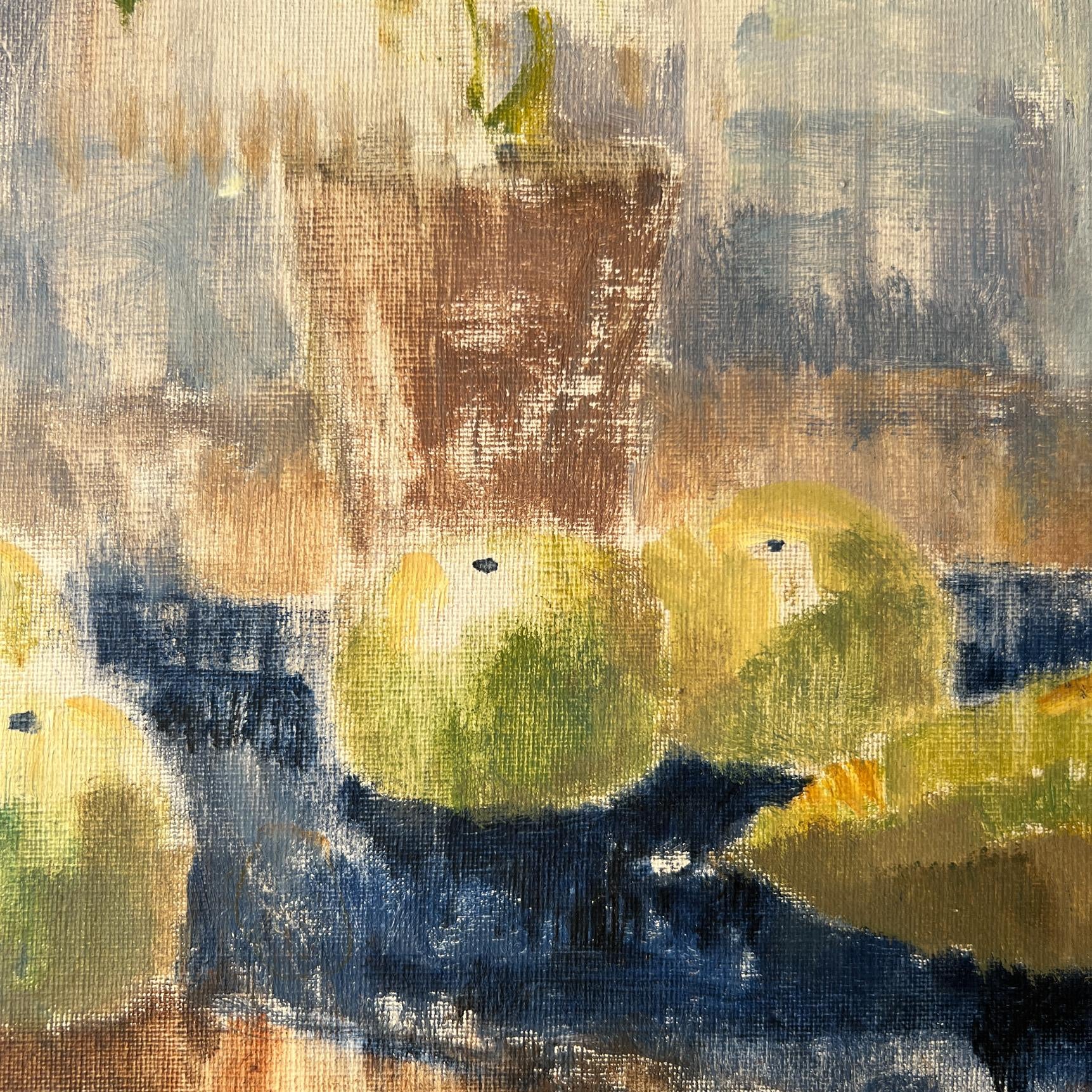 Fruit & Flowers Oil Painting
