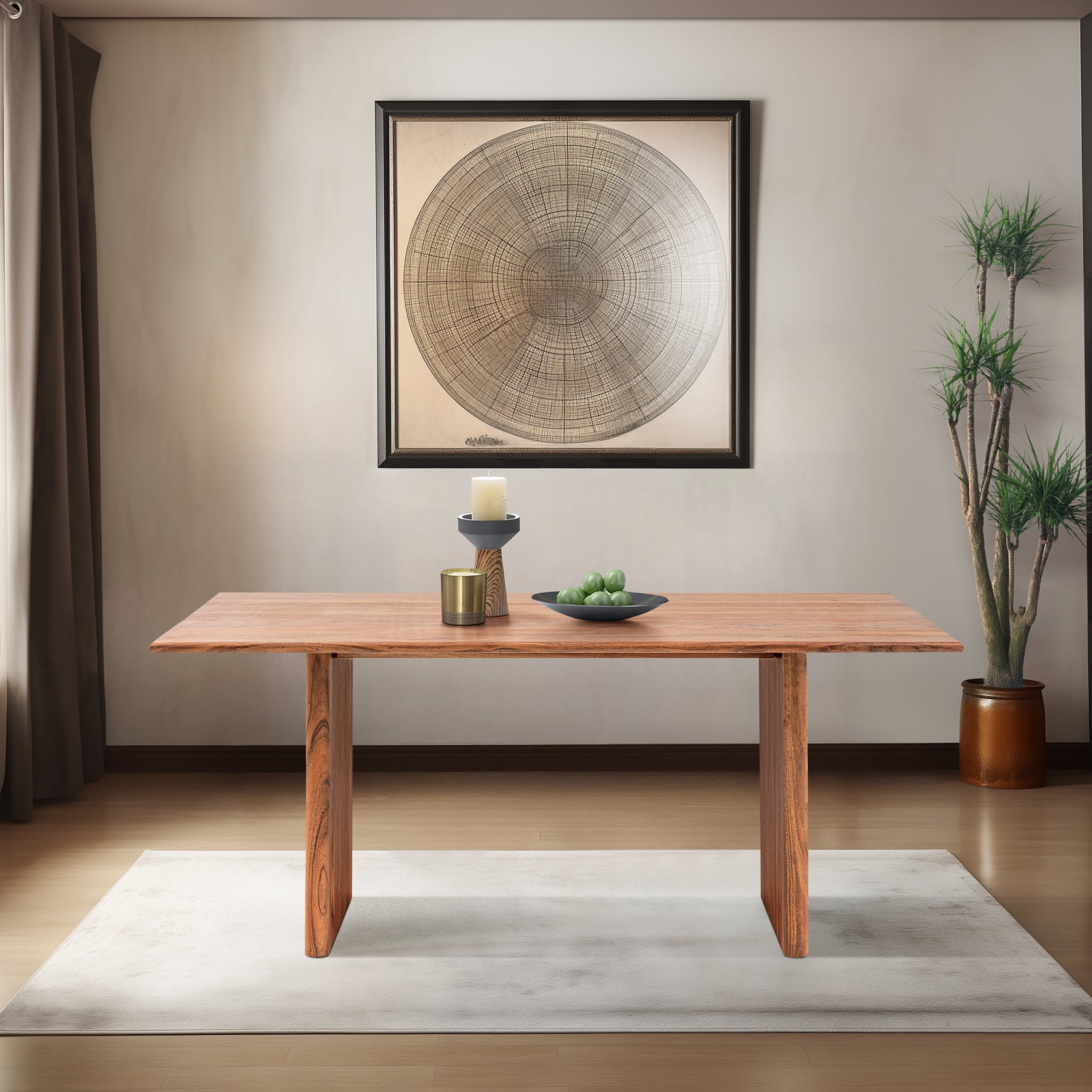 The Contemporary Rectangle Dining Table