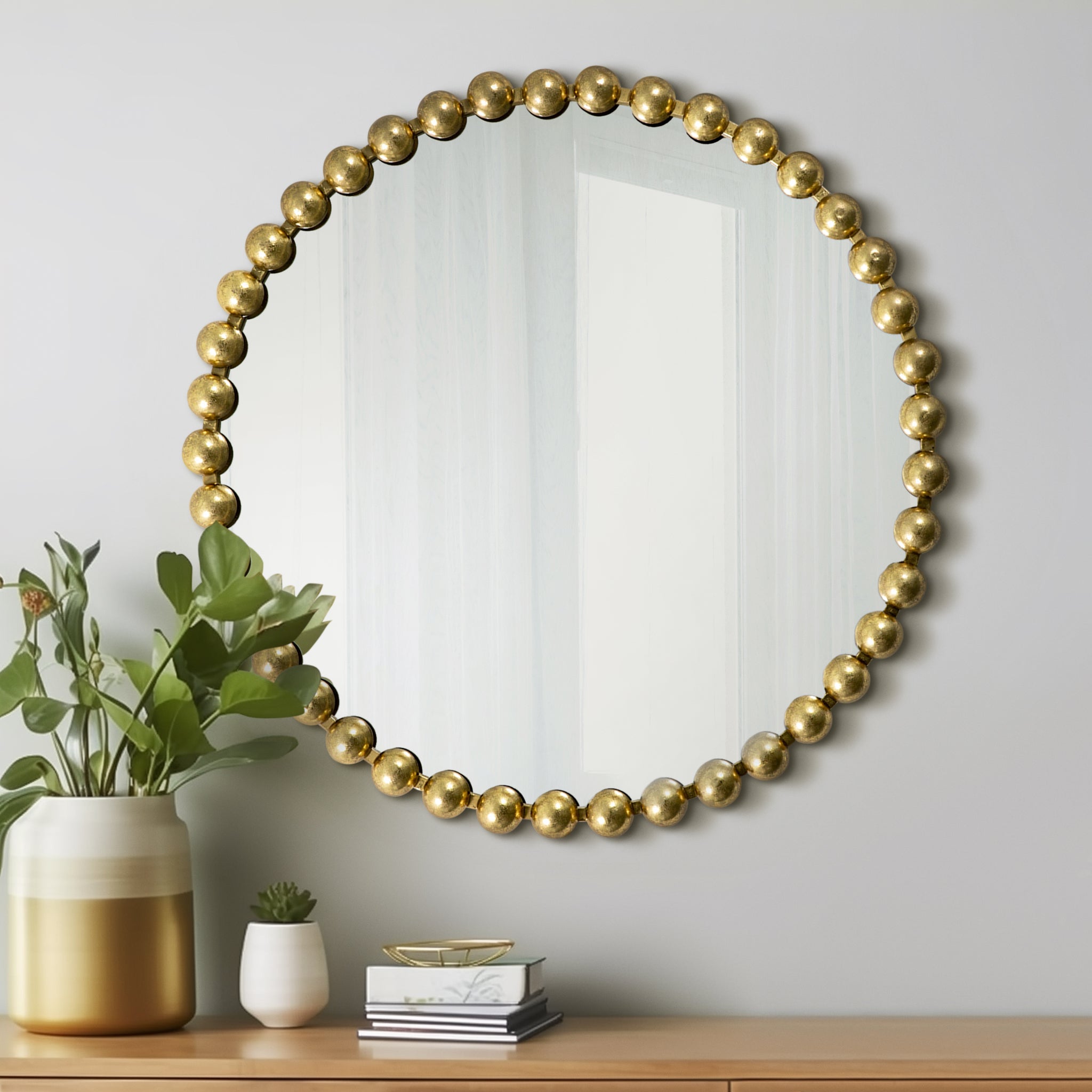 The Bobbin Mirror - Gold