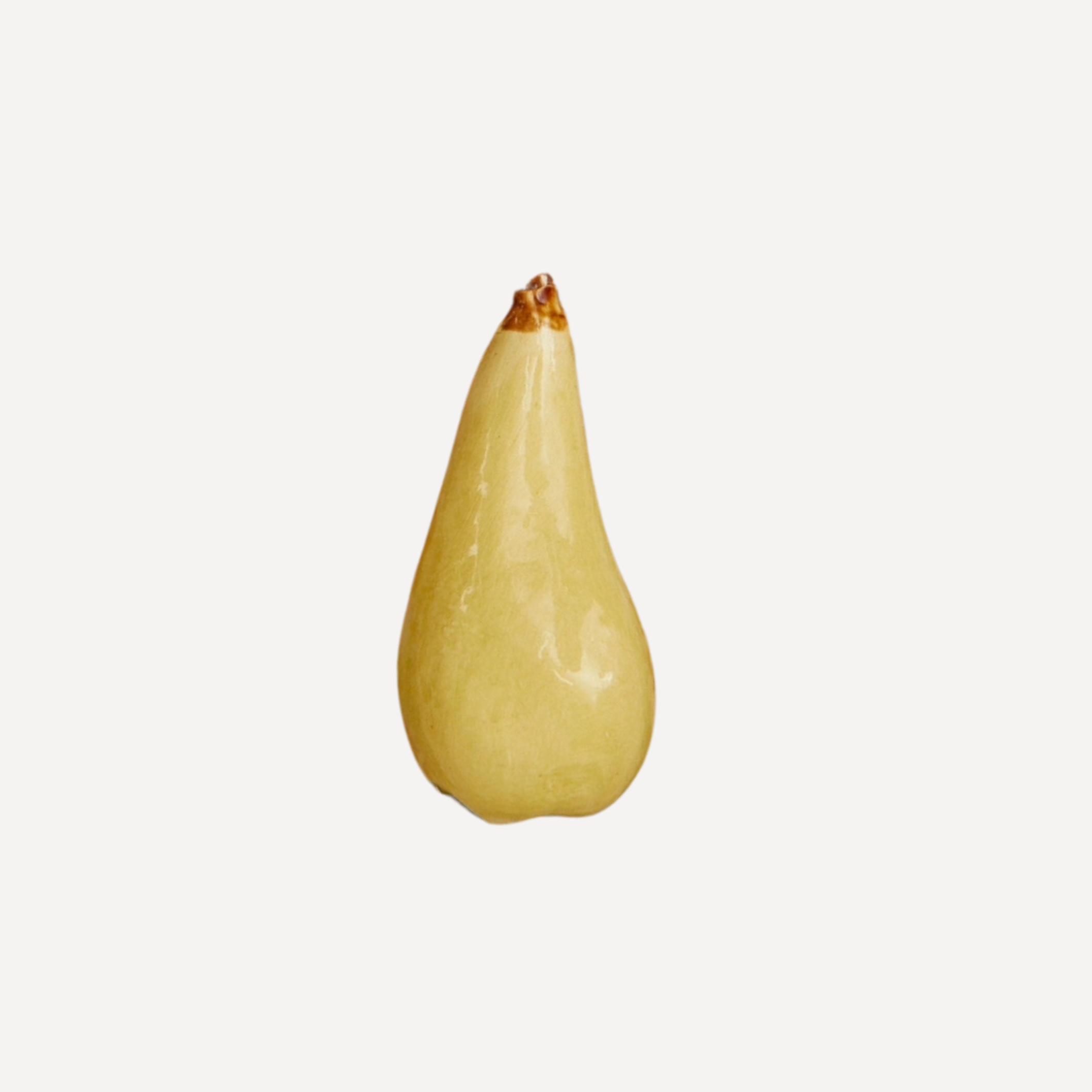 Handmade Ceramic Glazed Pear Decorative