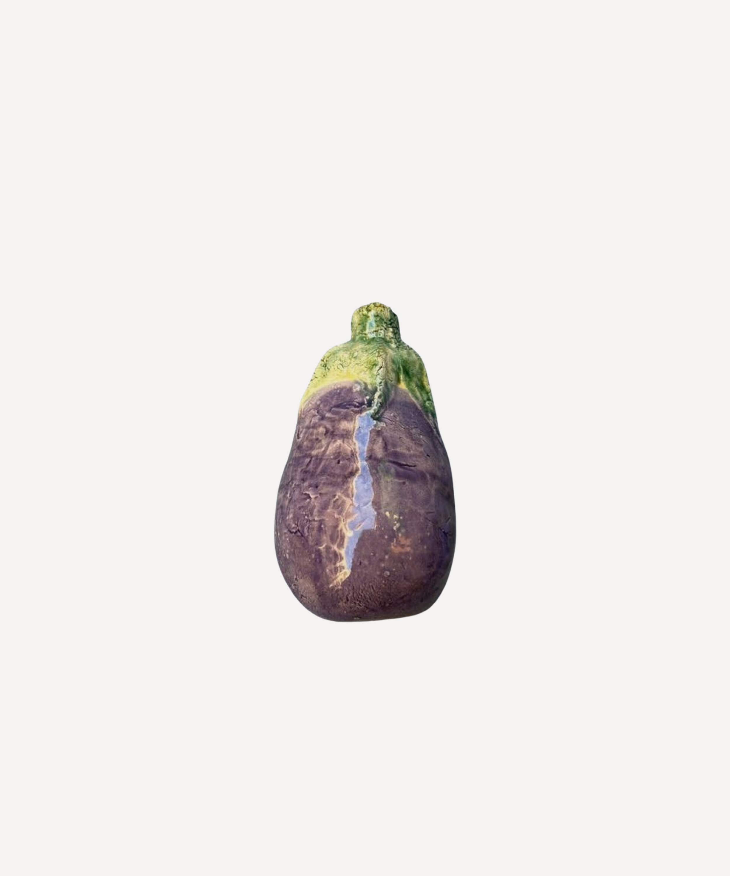 Marla Primrose Handmade Ceramic Glazed Aubergine – Purple