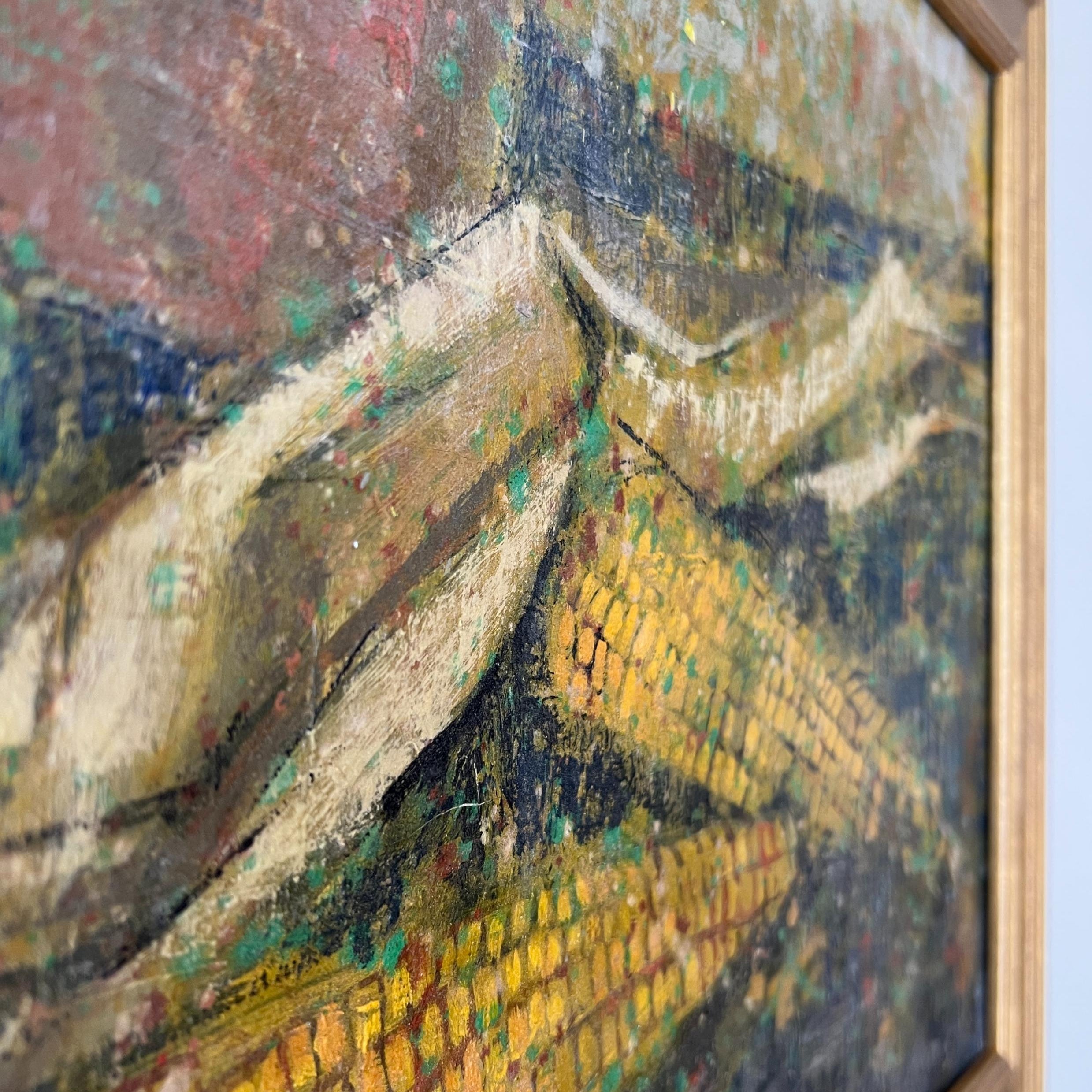 Golden Maize Oil Painting