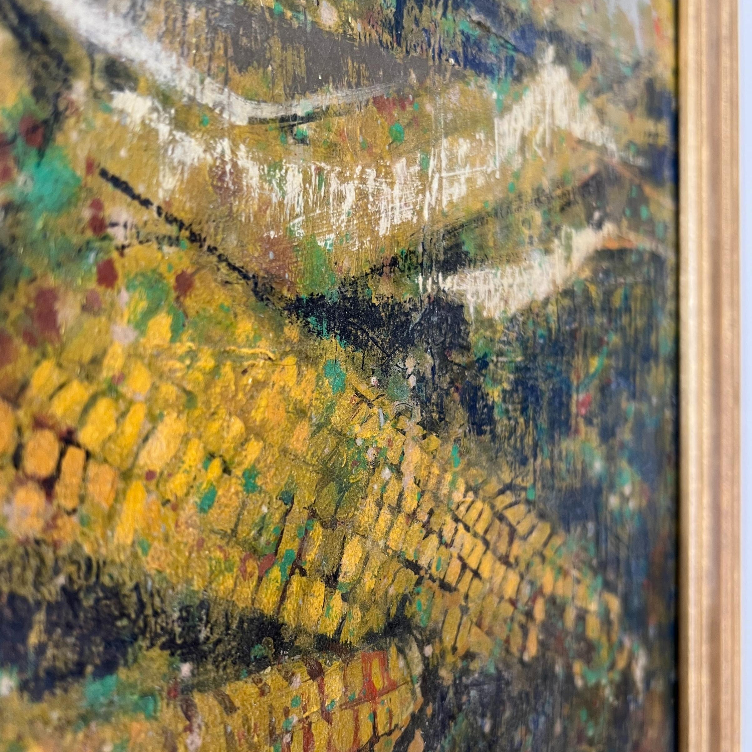 Golden Maize Oil Painting