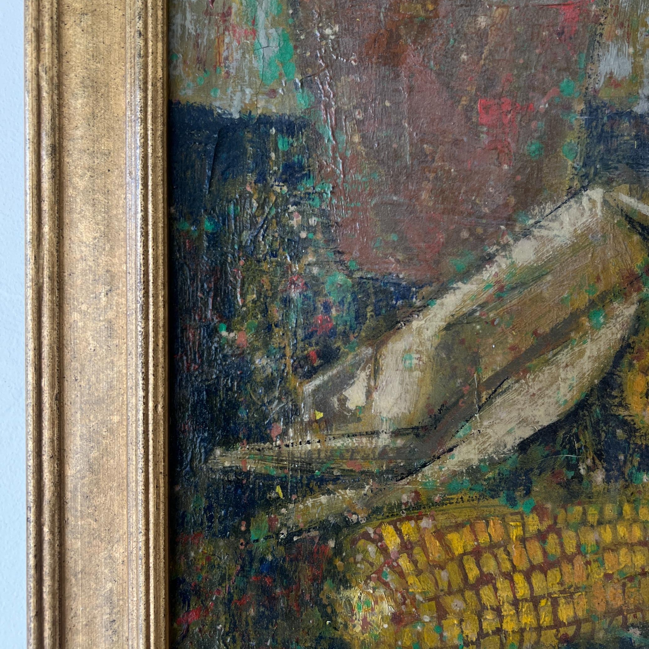 Golden Maize Oil Painting