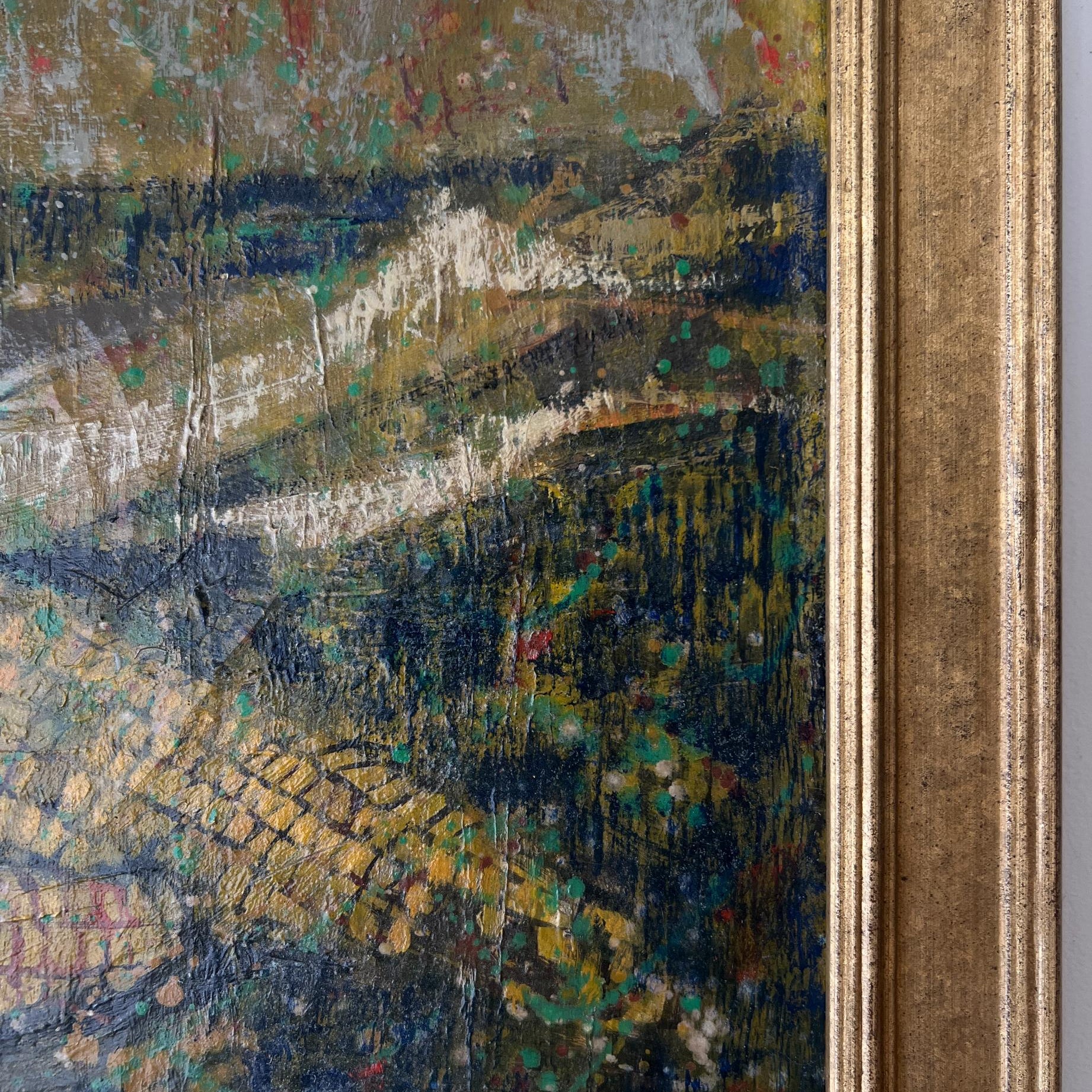 Golden Maize Oil Painting