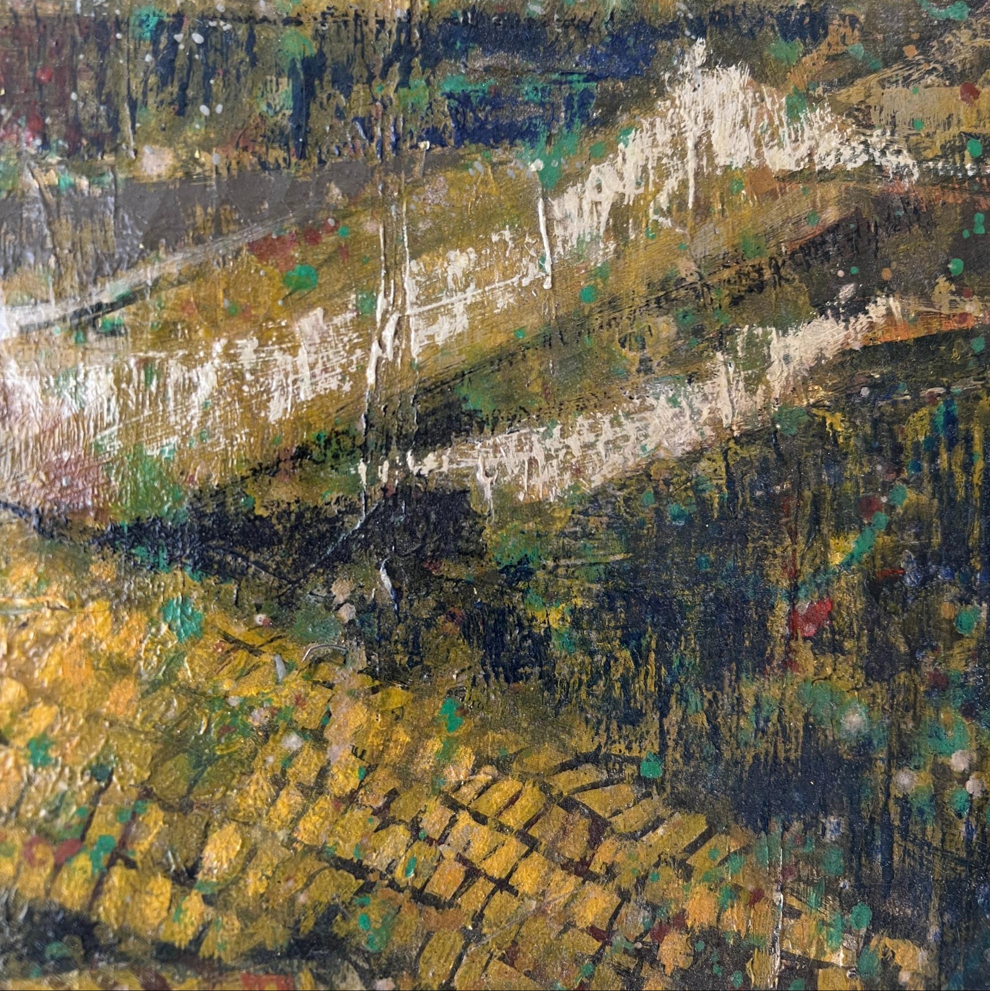 Golden Maize Oil Painting