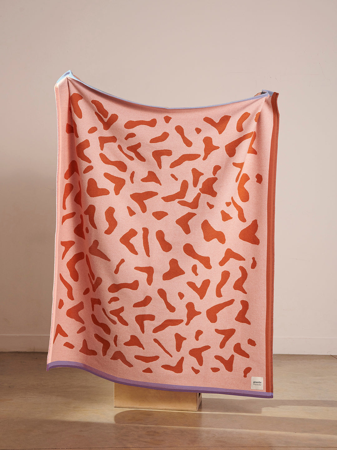 Scatter _ orange + pink _ wall hanging