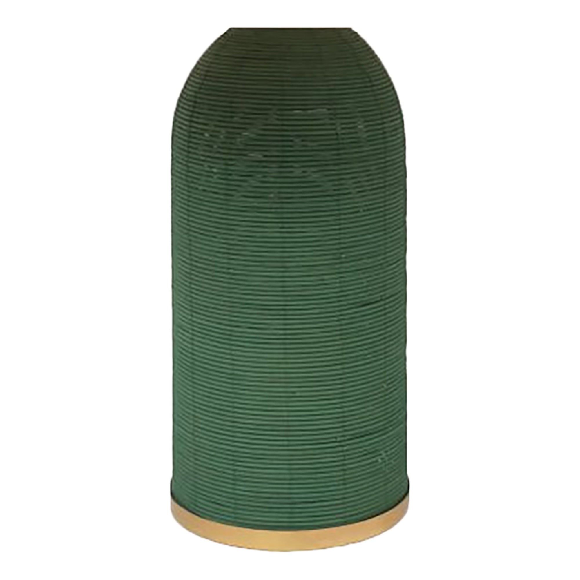 Rattan Table Lamp - Green