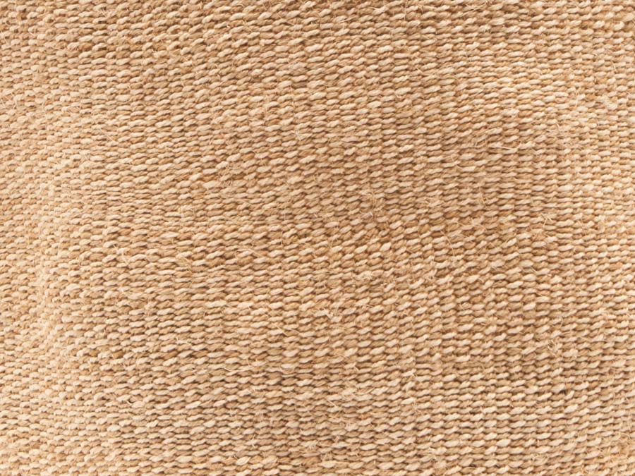 HERI: Natural and White Speckled Woven Laundry Basket
