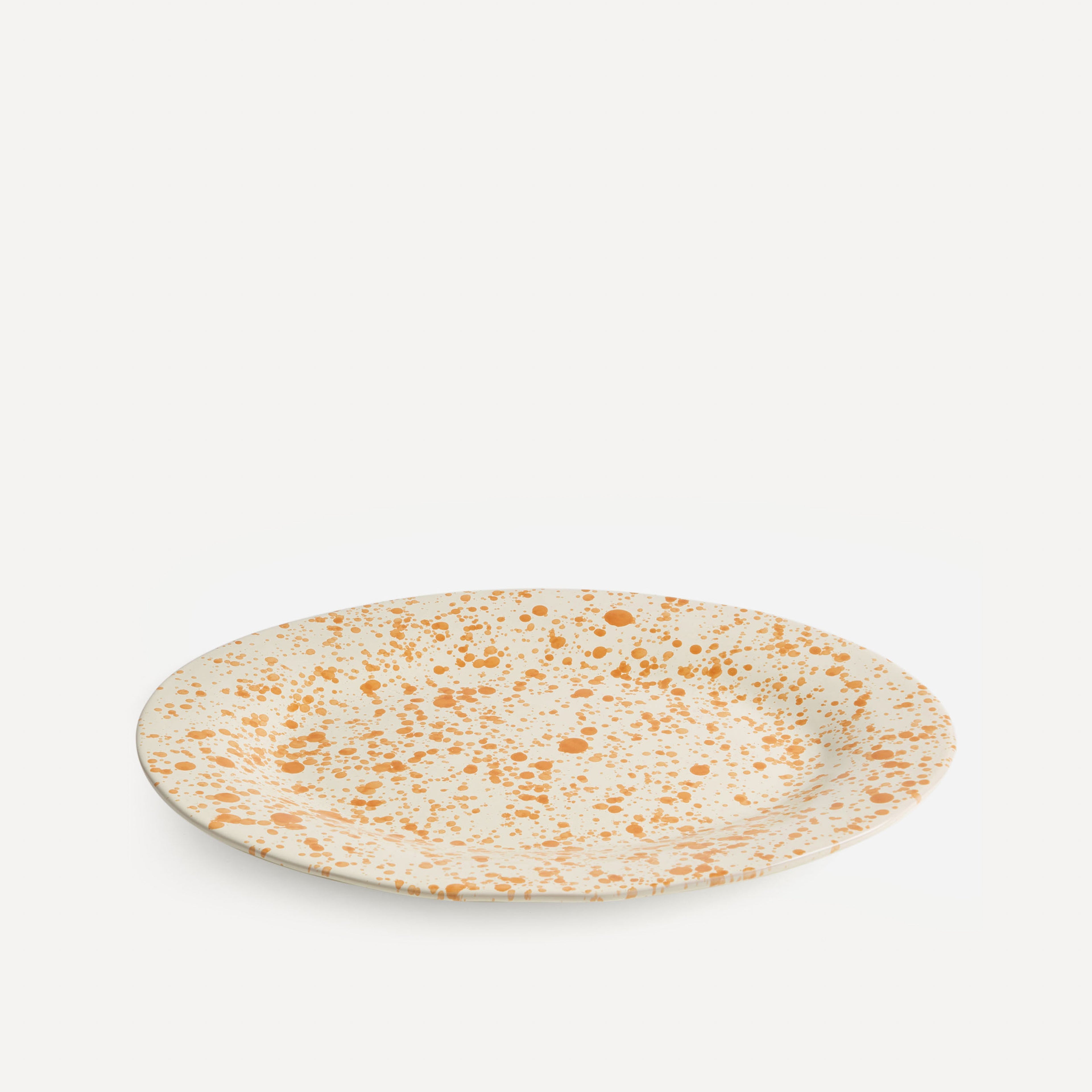 Serving Platter Burnt Orange