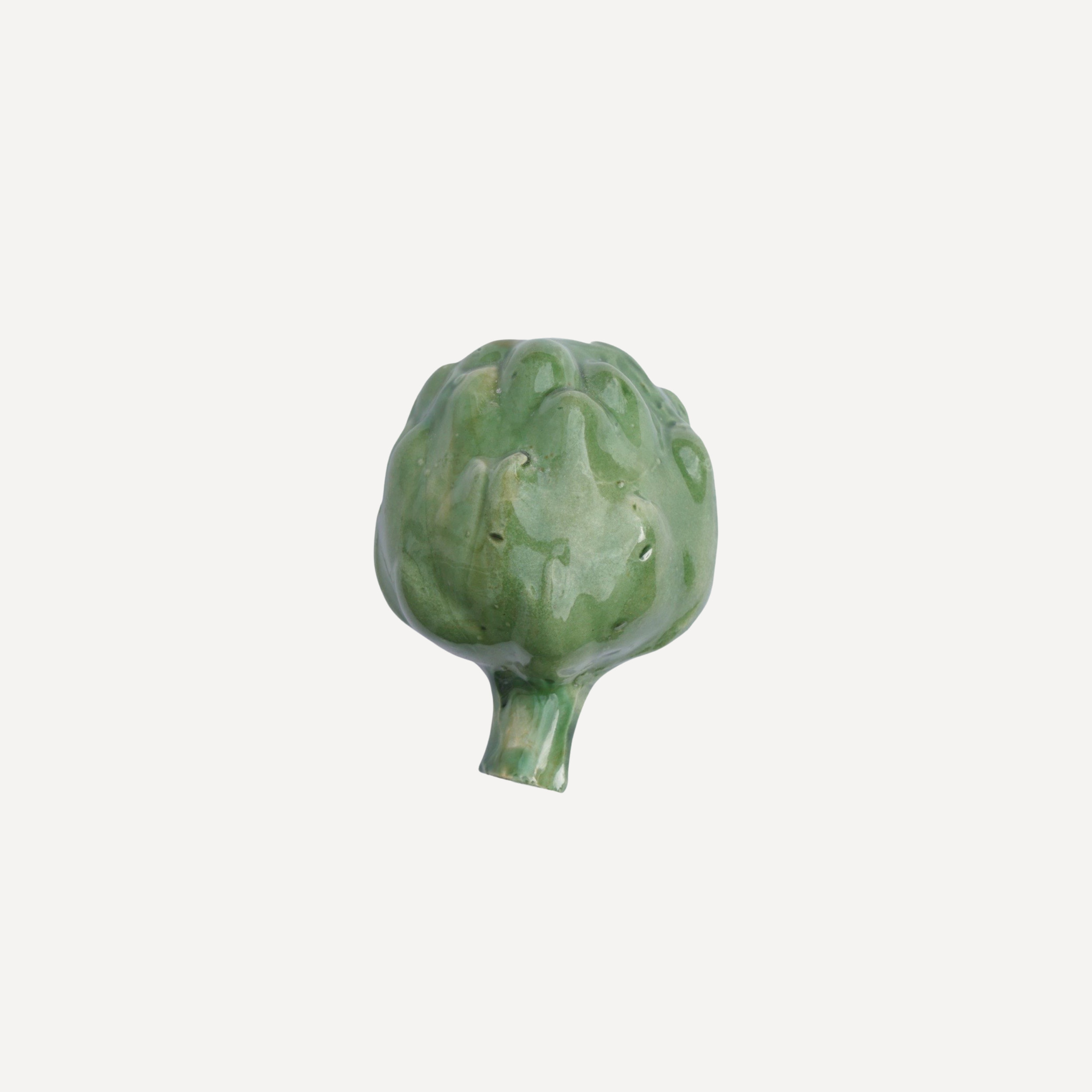 Handmade Ceramic Glazed Artichoke Decorative