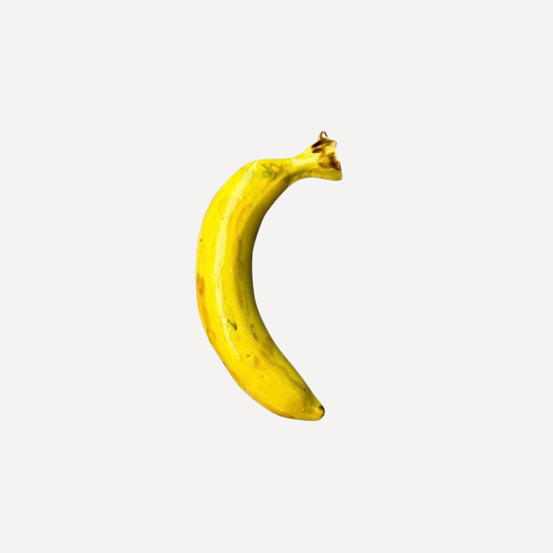 Handmade Ceramic Glazed Banana Decorative