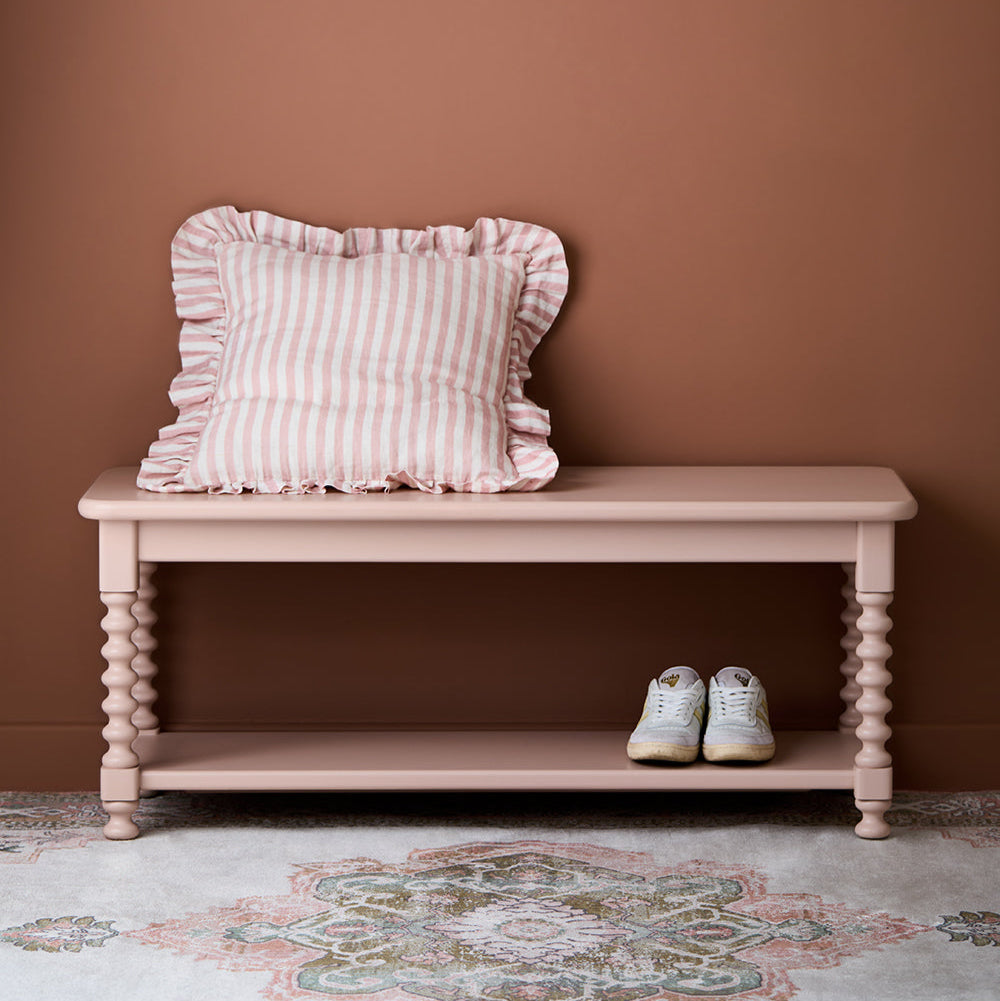 Harlow Bench In Desert Rose