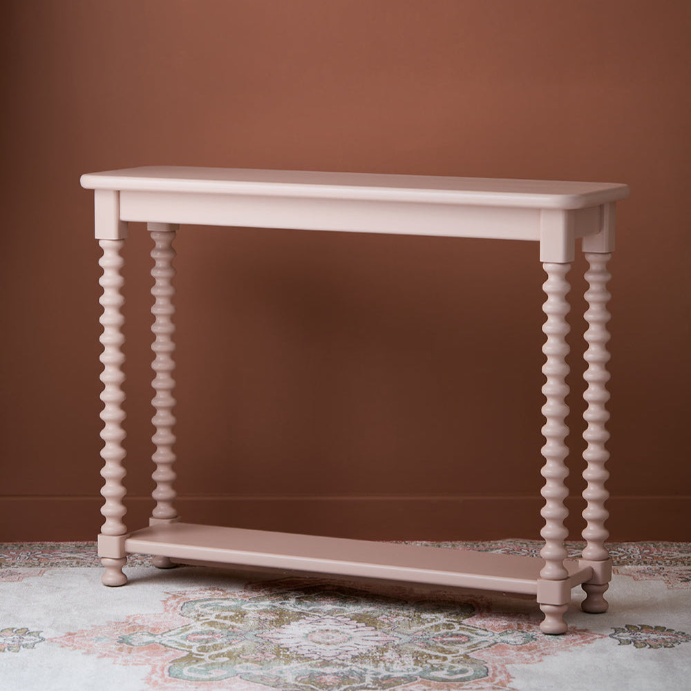 Harlow Console in Desert Rose
