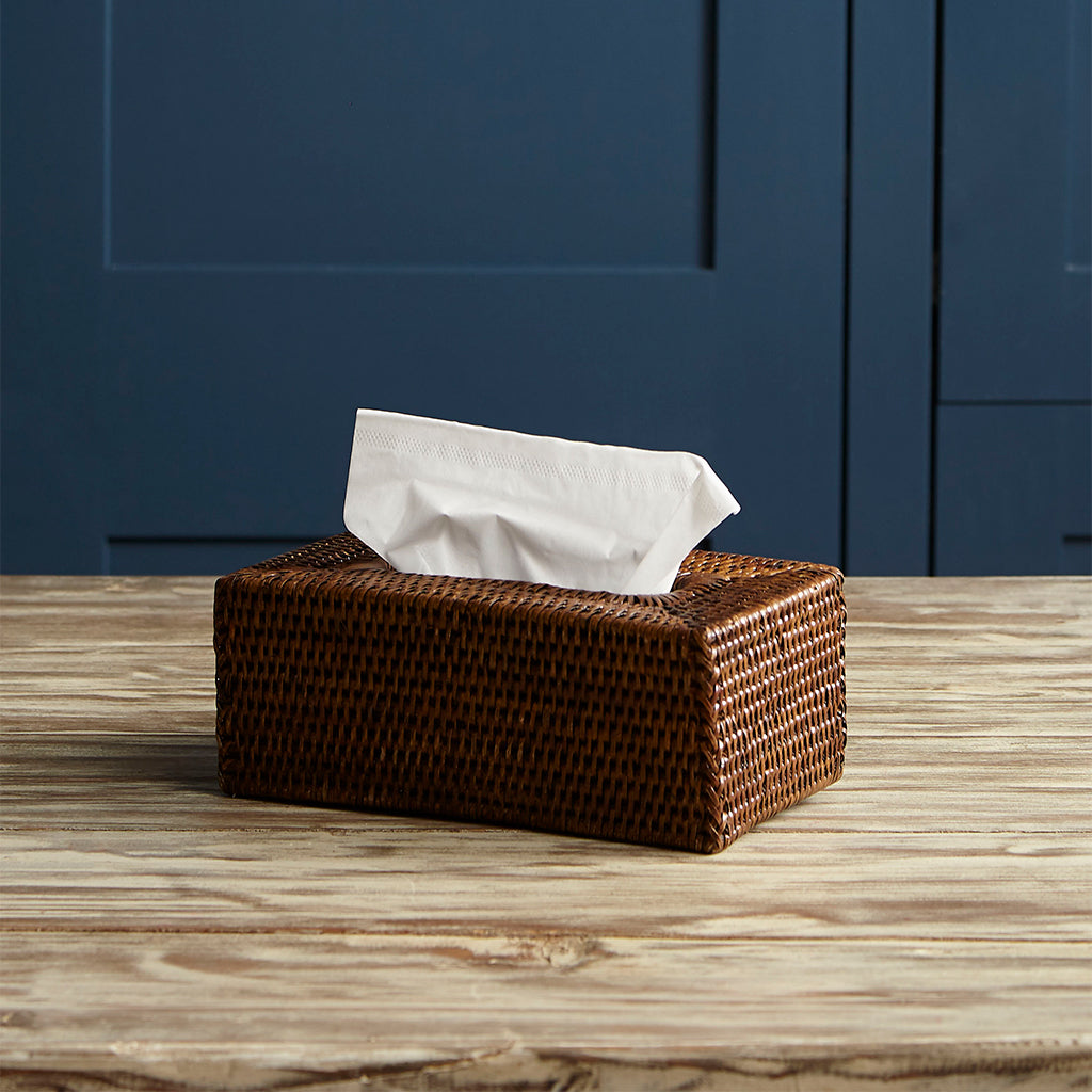 Heho Rattan Tissue Box Cover