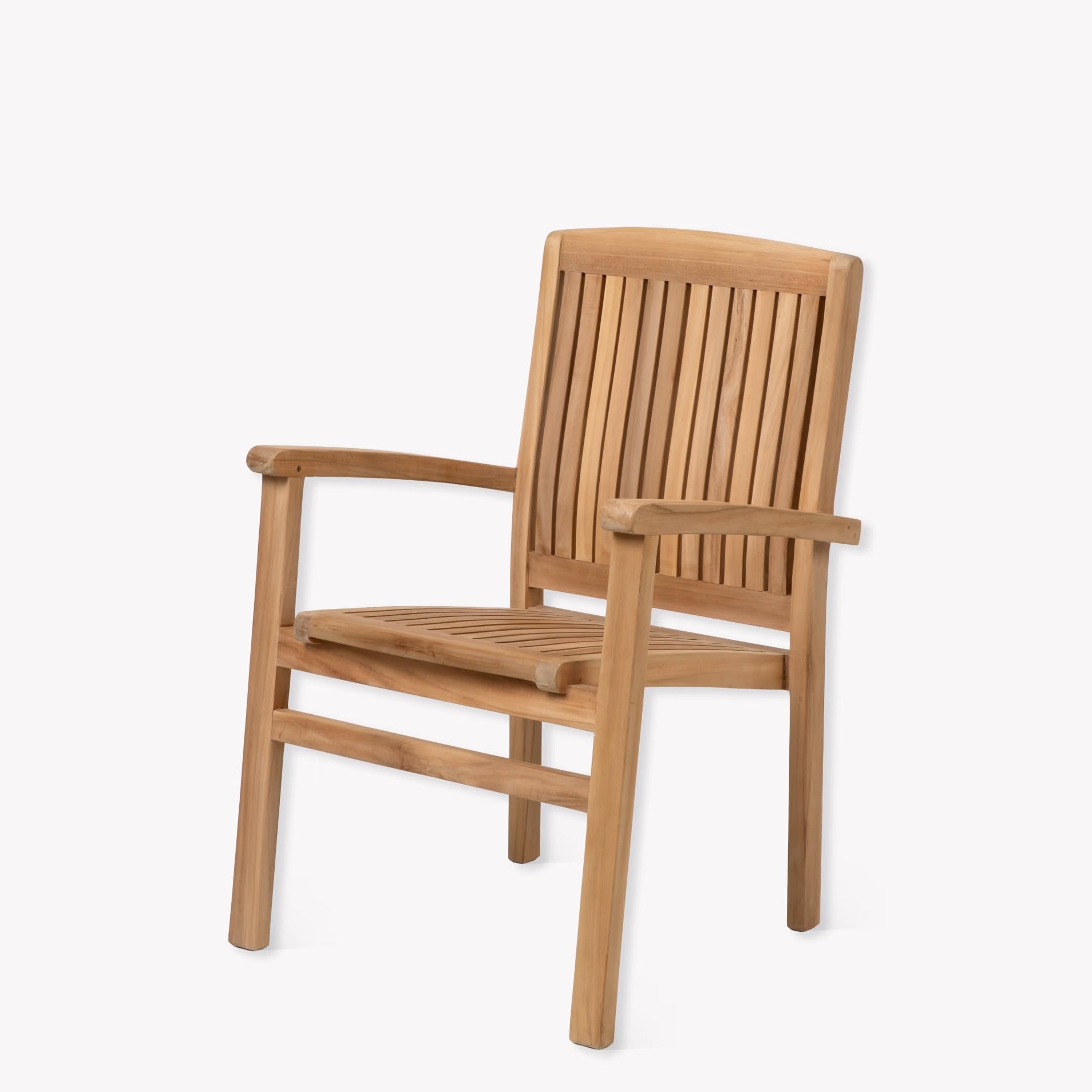 Henley Teak Stacking Armchair