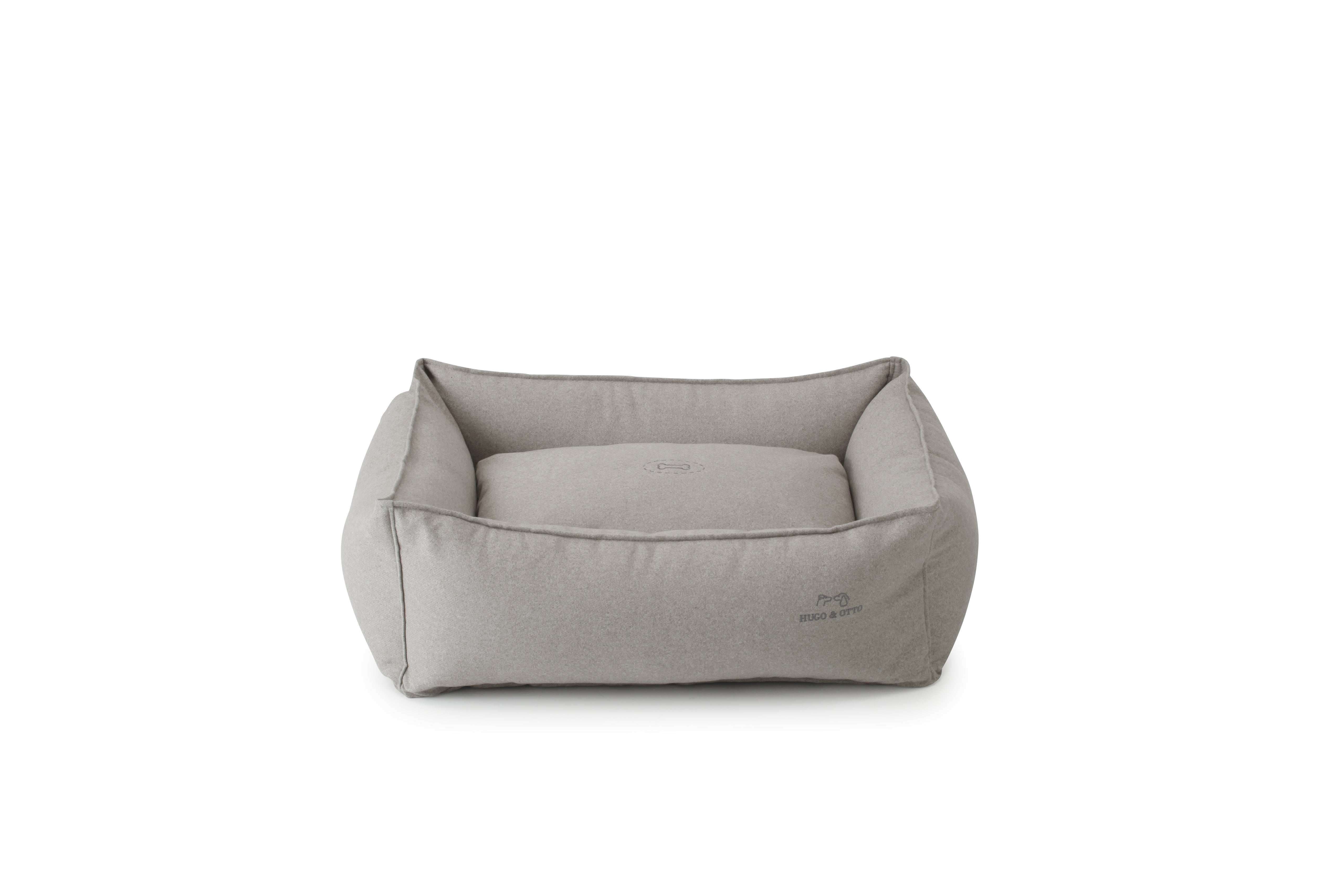 Whitehall Bolster Dog Bed - Shale