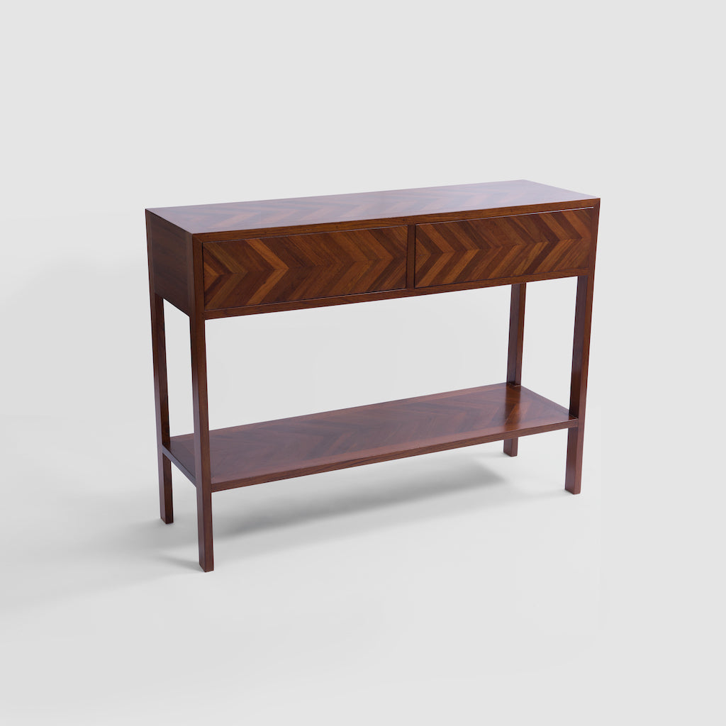 Downtown Teak Console Table