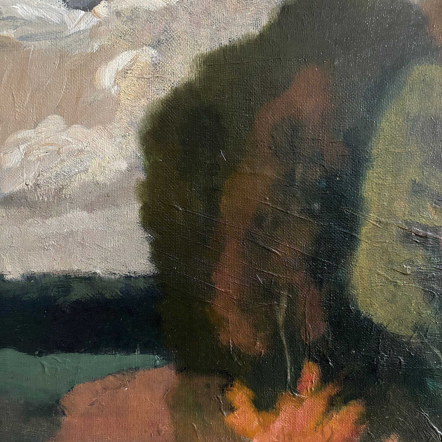 Autumn Day Oil Painting