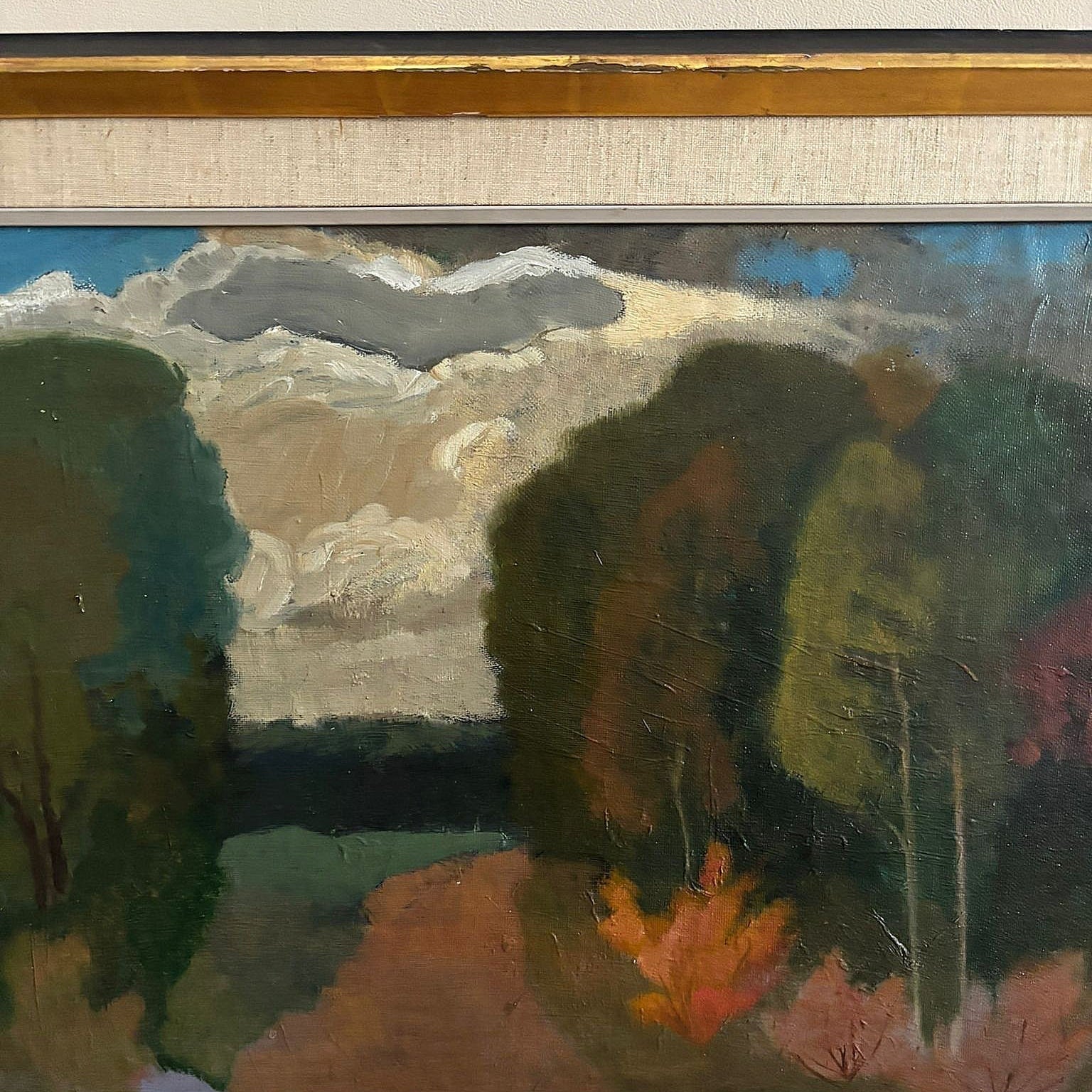 Autumn Day Oil Painting