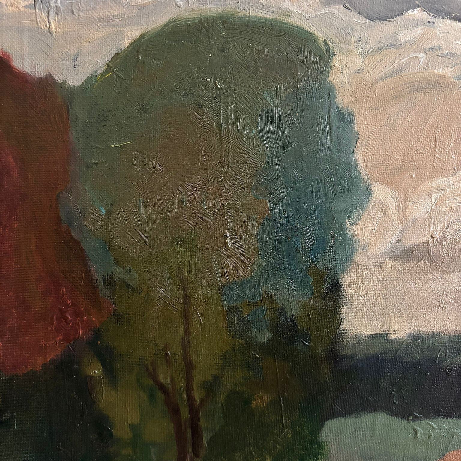 Autumn Day Oil Painting