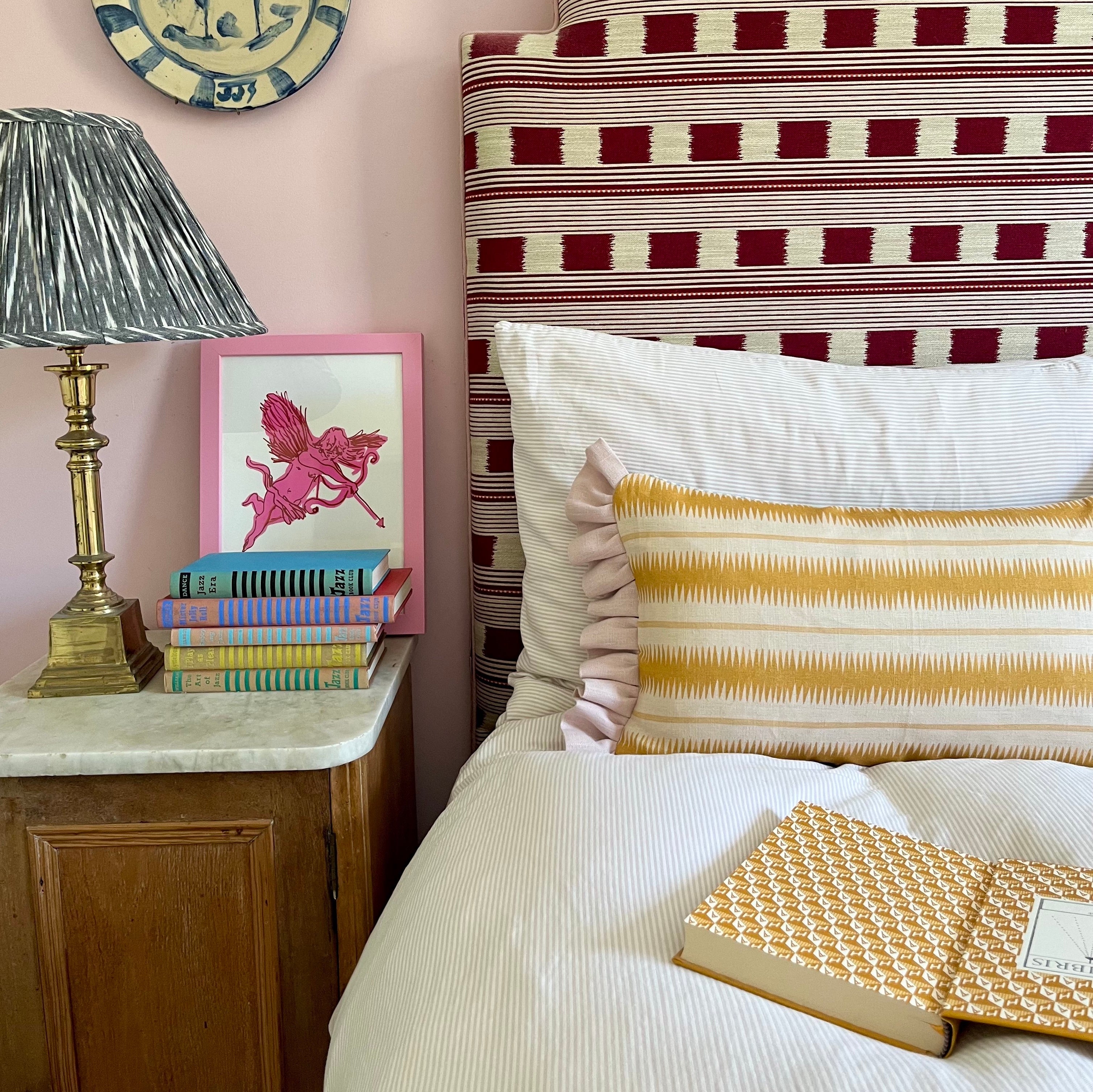 Squiggle Fabric | Amber