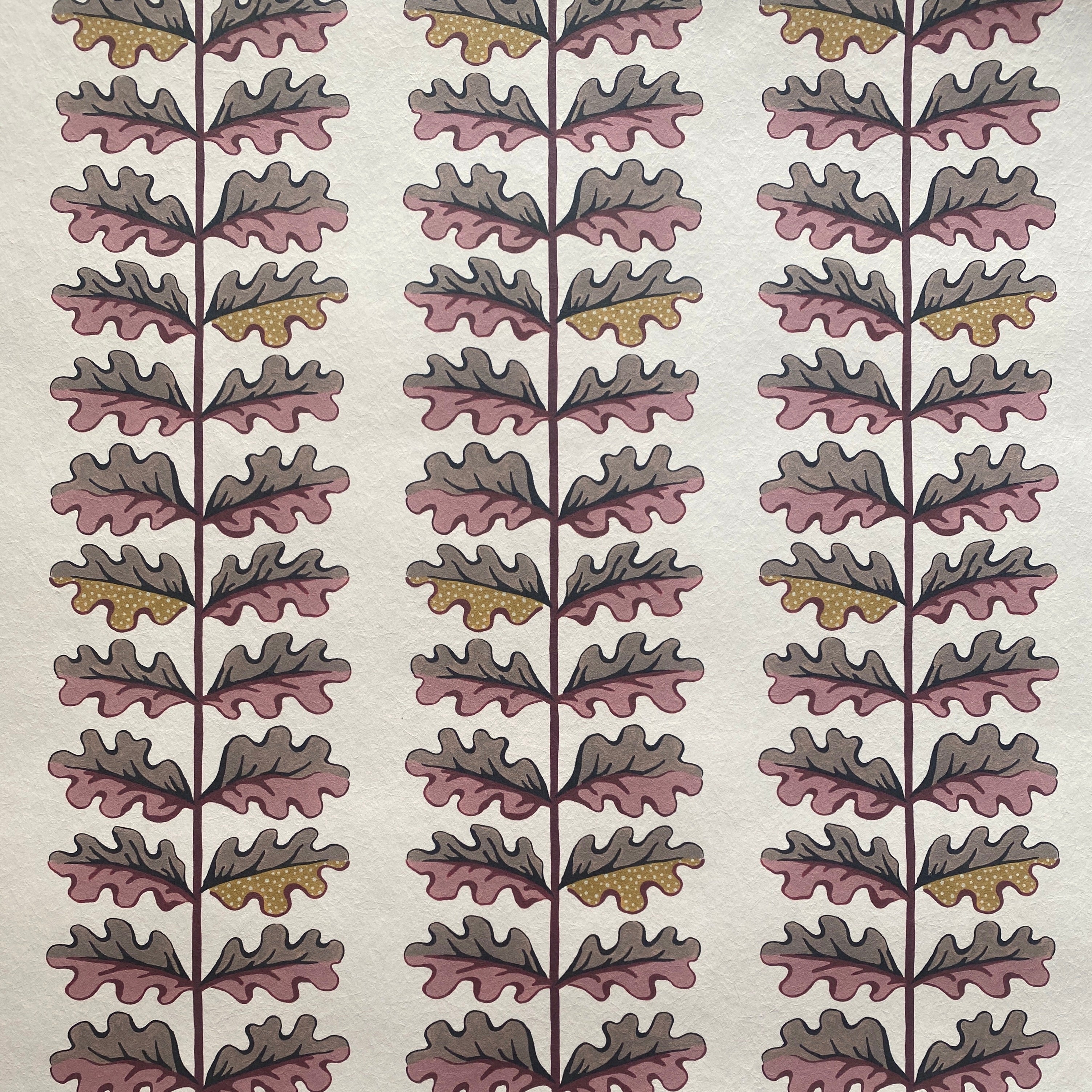 Quercus Wallpaper | Rhubarb