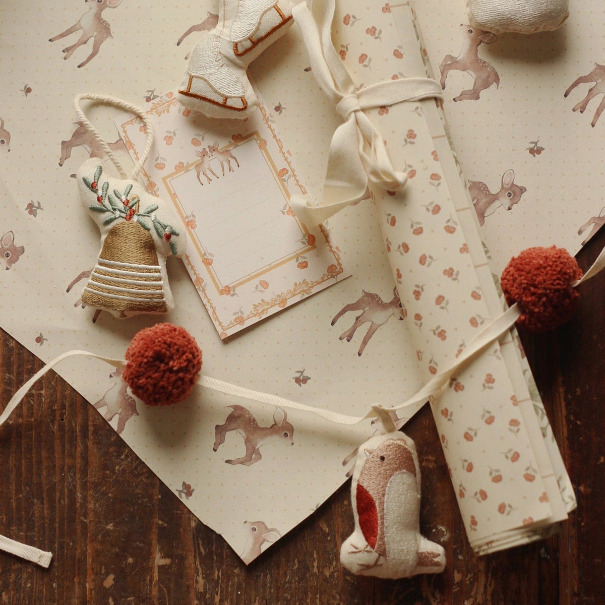 Christmas Garland - Frosty Friends