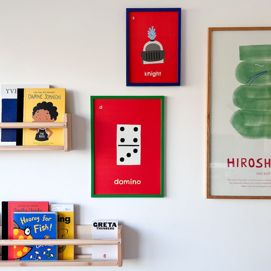D for Domino | Giclée Fine Art Print