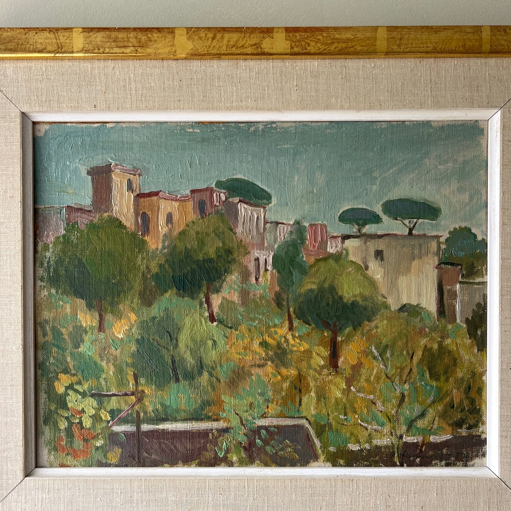 Capri Oil Painting