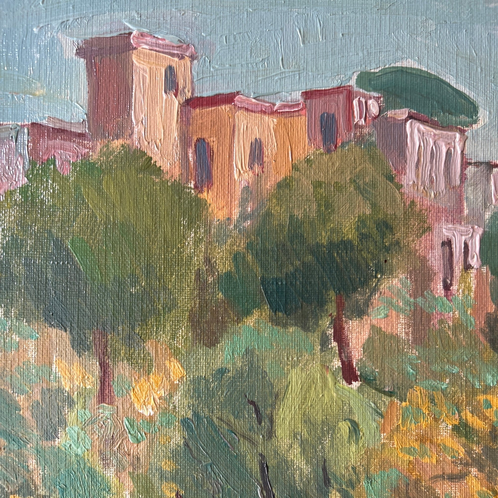 Capri Oil Painting