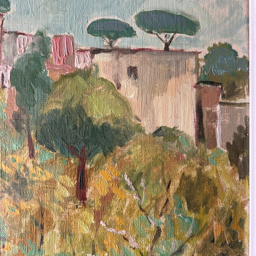 Capri Oil Painting