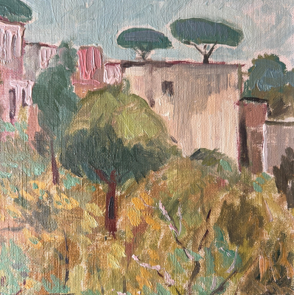 Capri Oil Painting