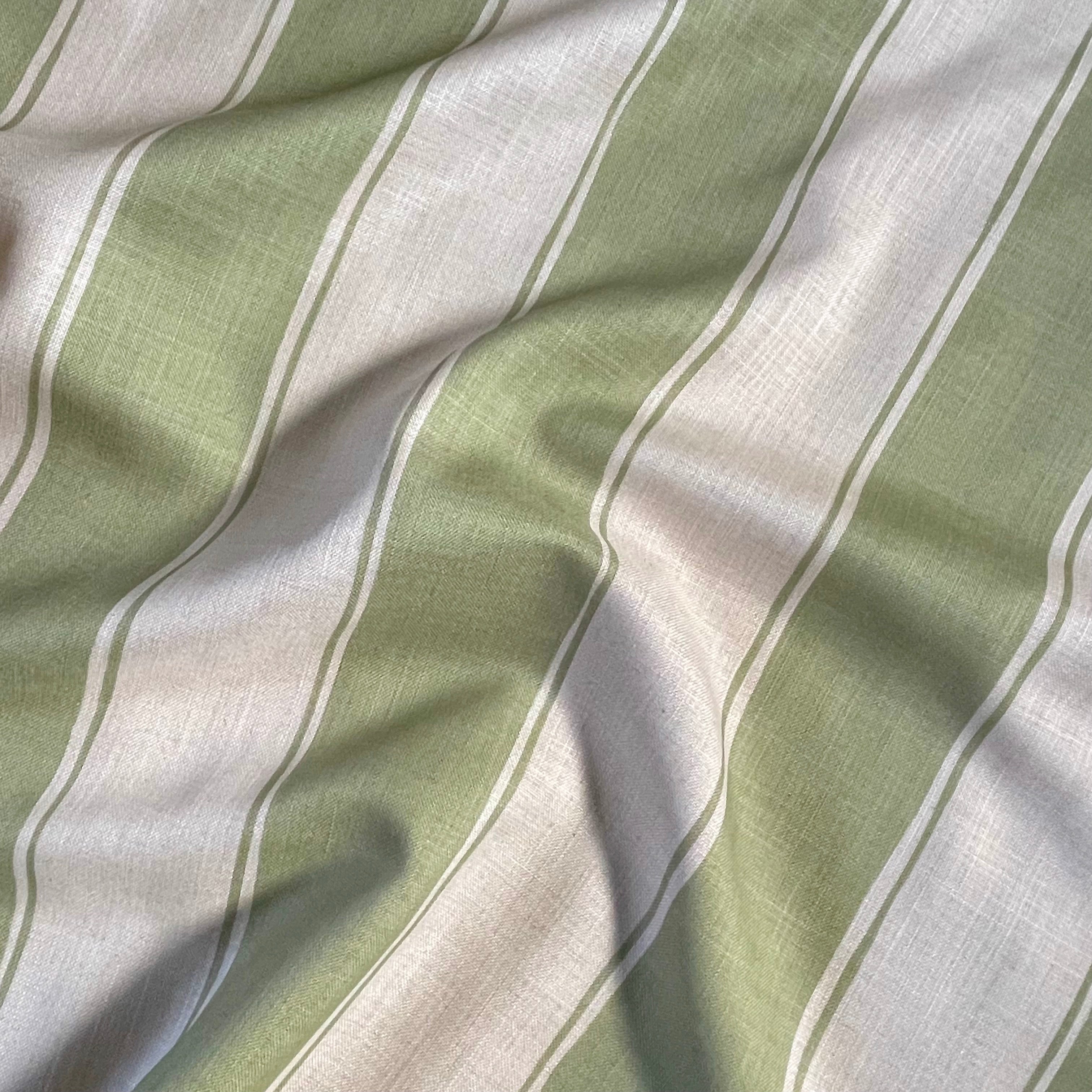 Statement Stripe Fabric | Fern