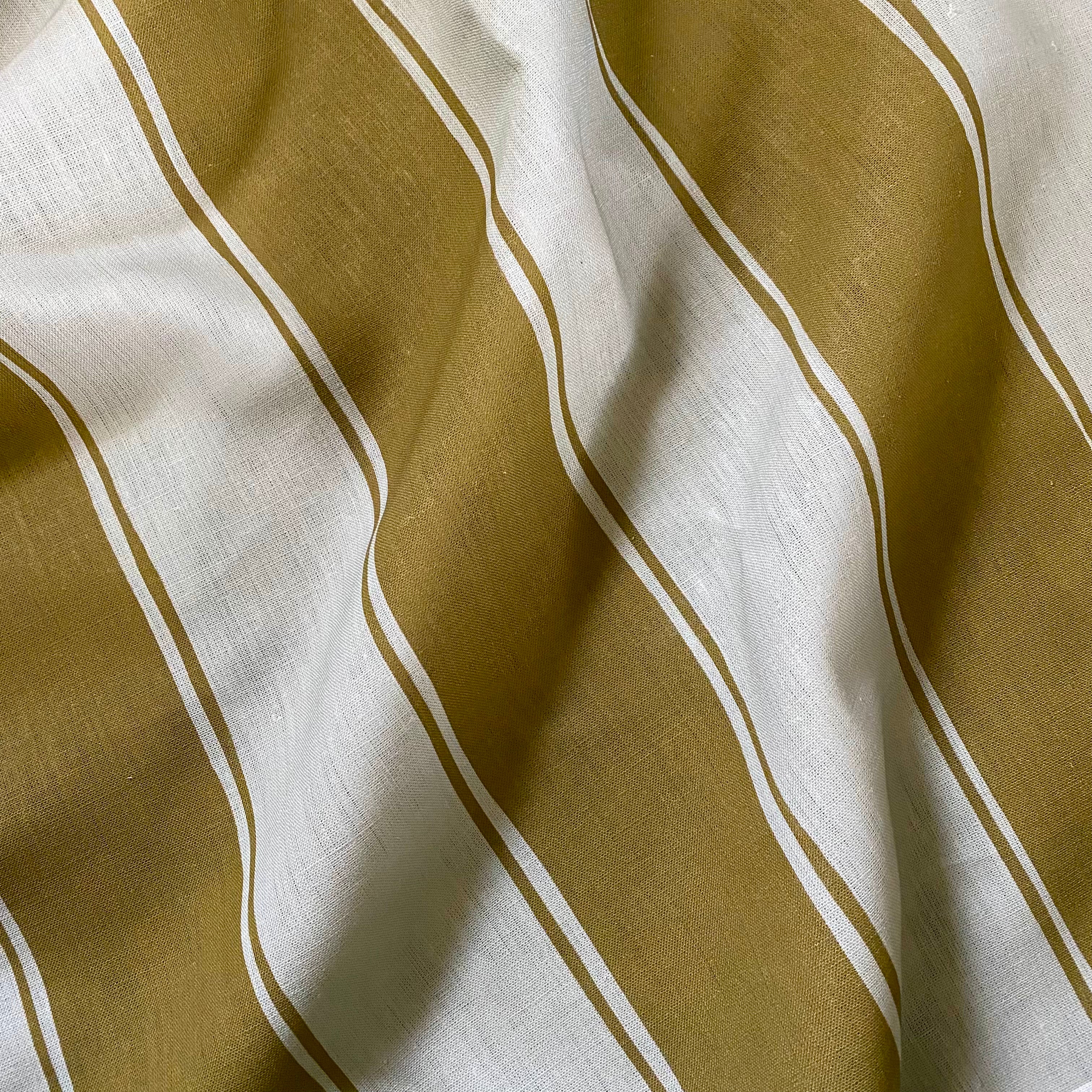 Statement Stripe Fabric | Celadon