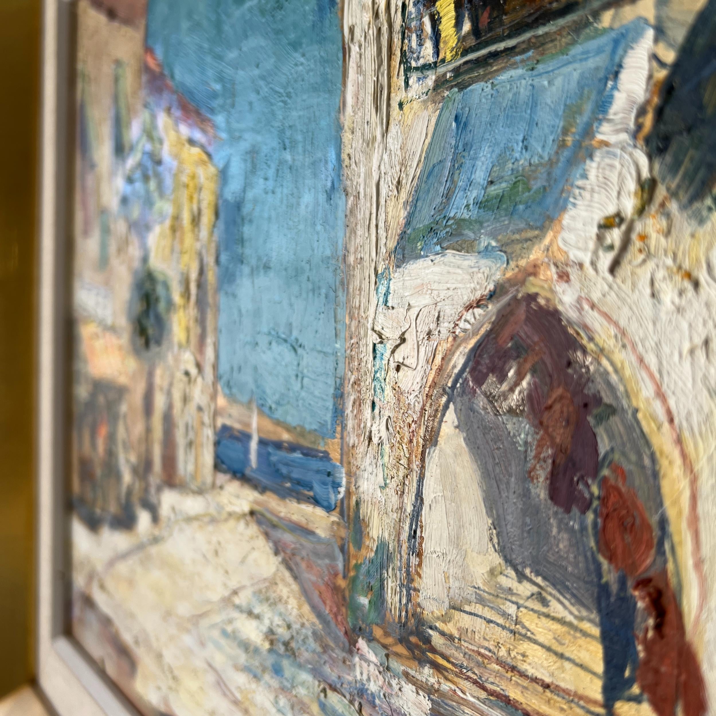 Villague Au Midi Oil Painting