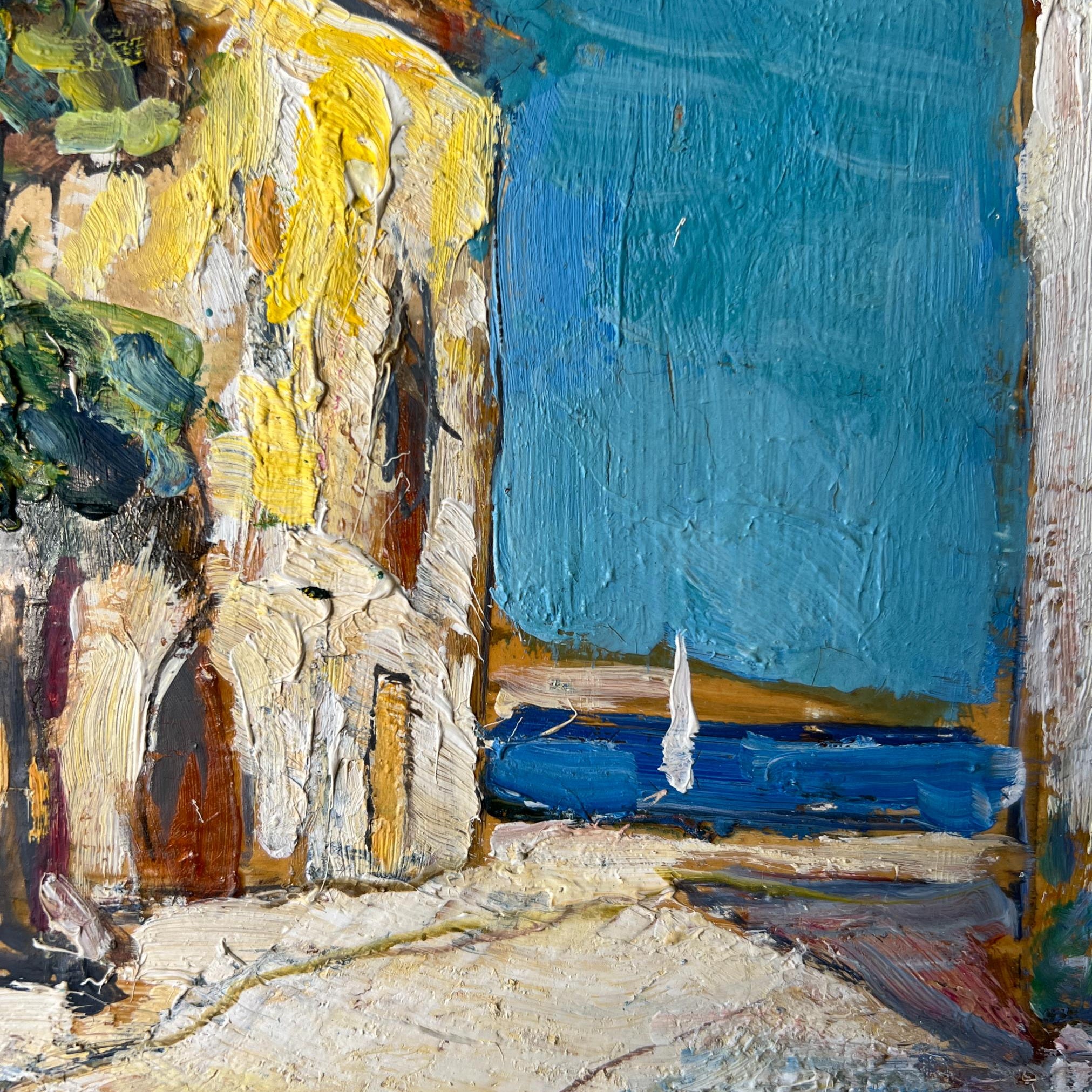 Villague Au Midi Oil Painting