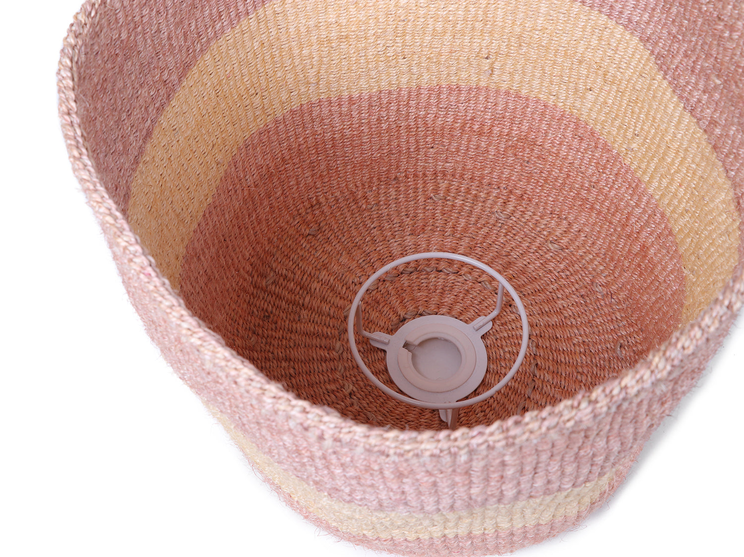 DAKIKA: Dusky Pink, Black & White Pendant Shade