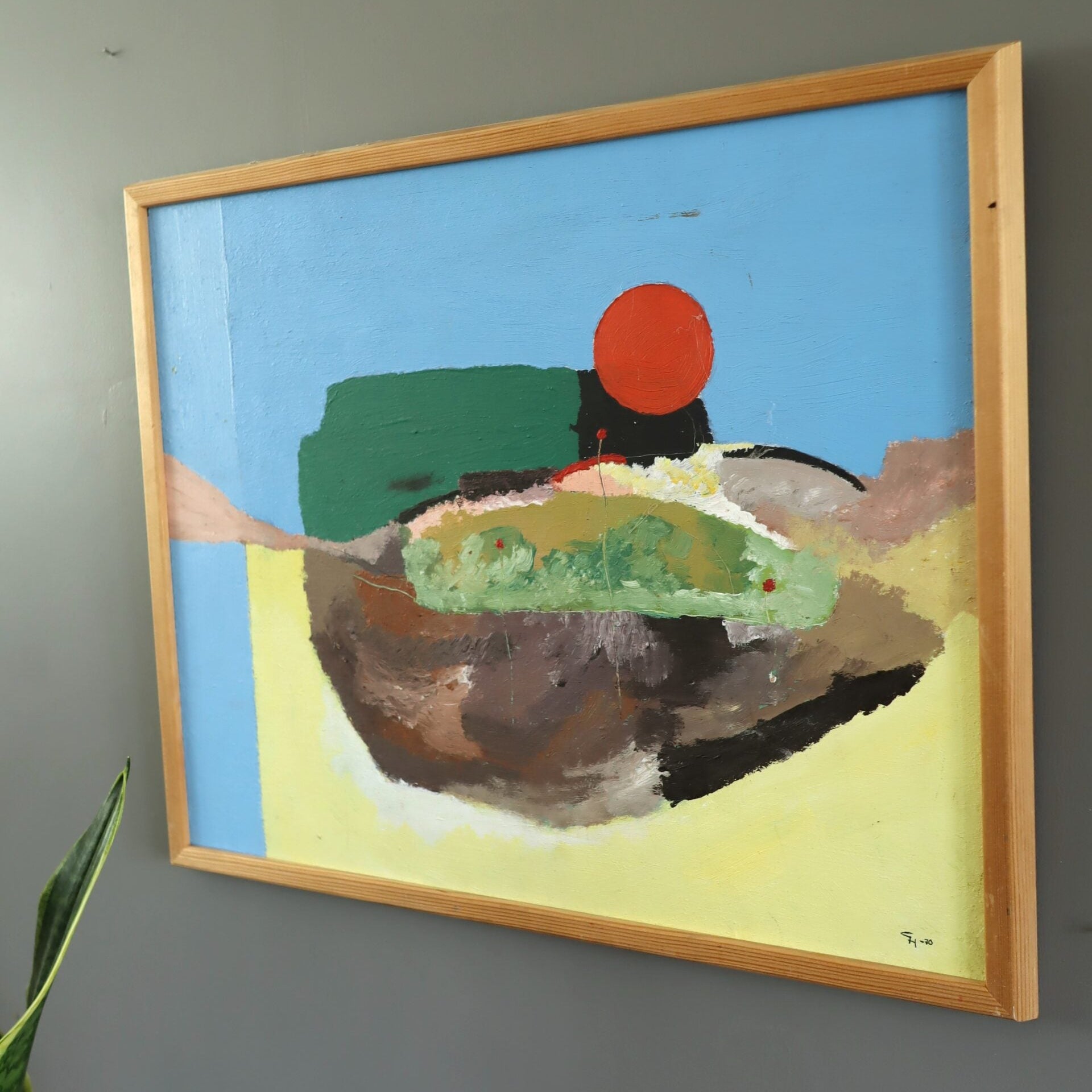 Memory of a Landscape Oil Painting