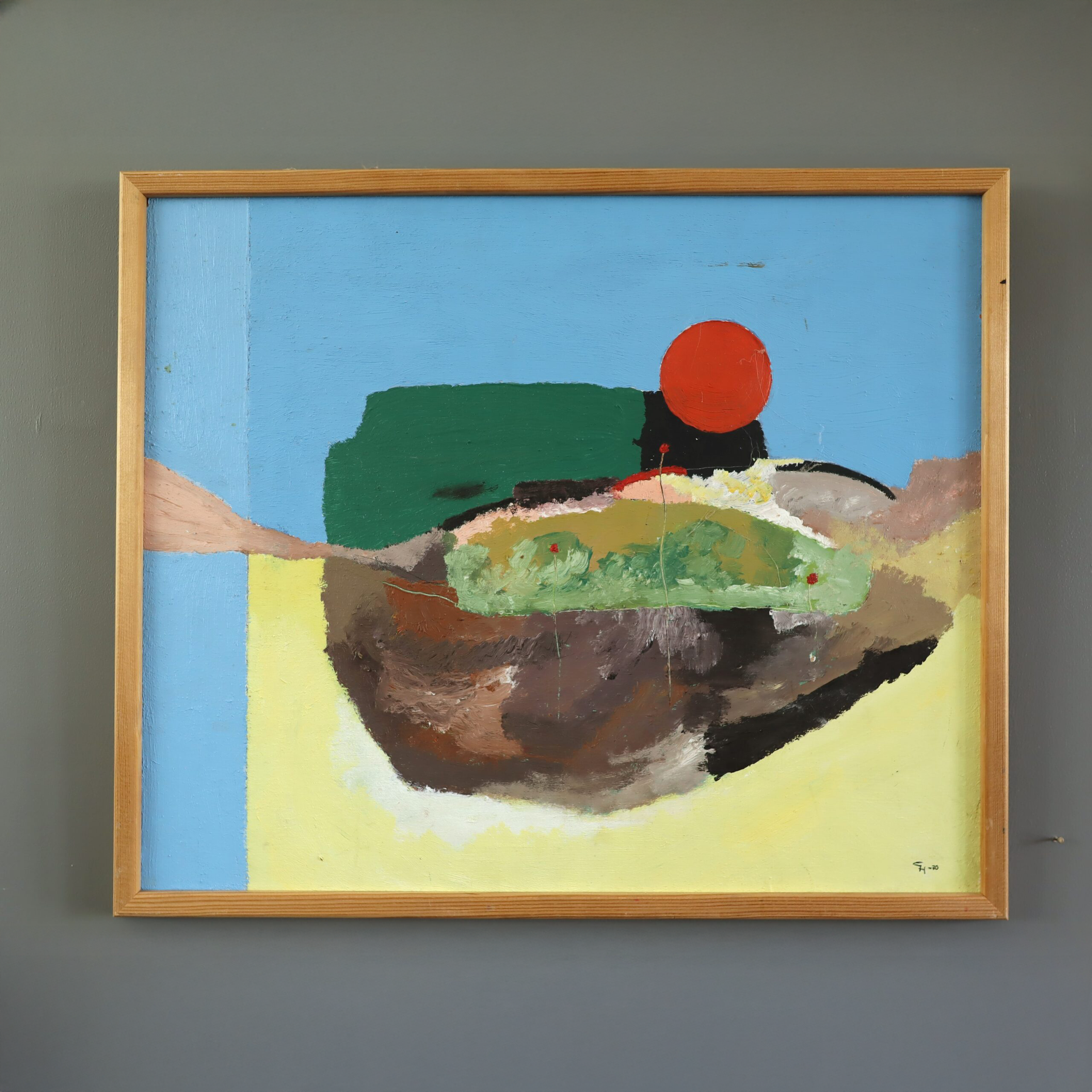 Memory of a Landscape Oil Painting