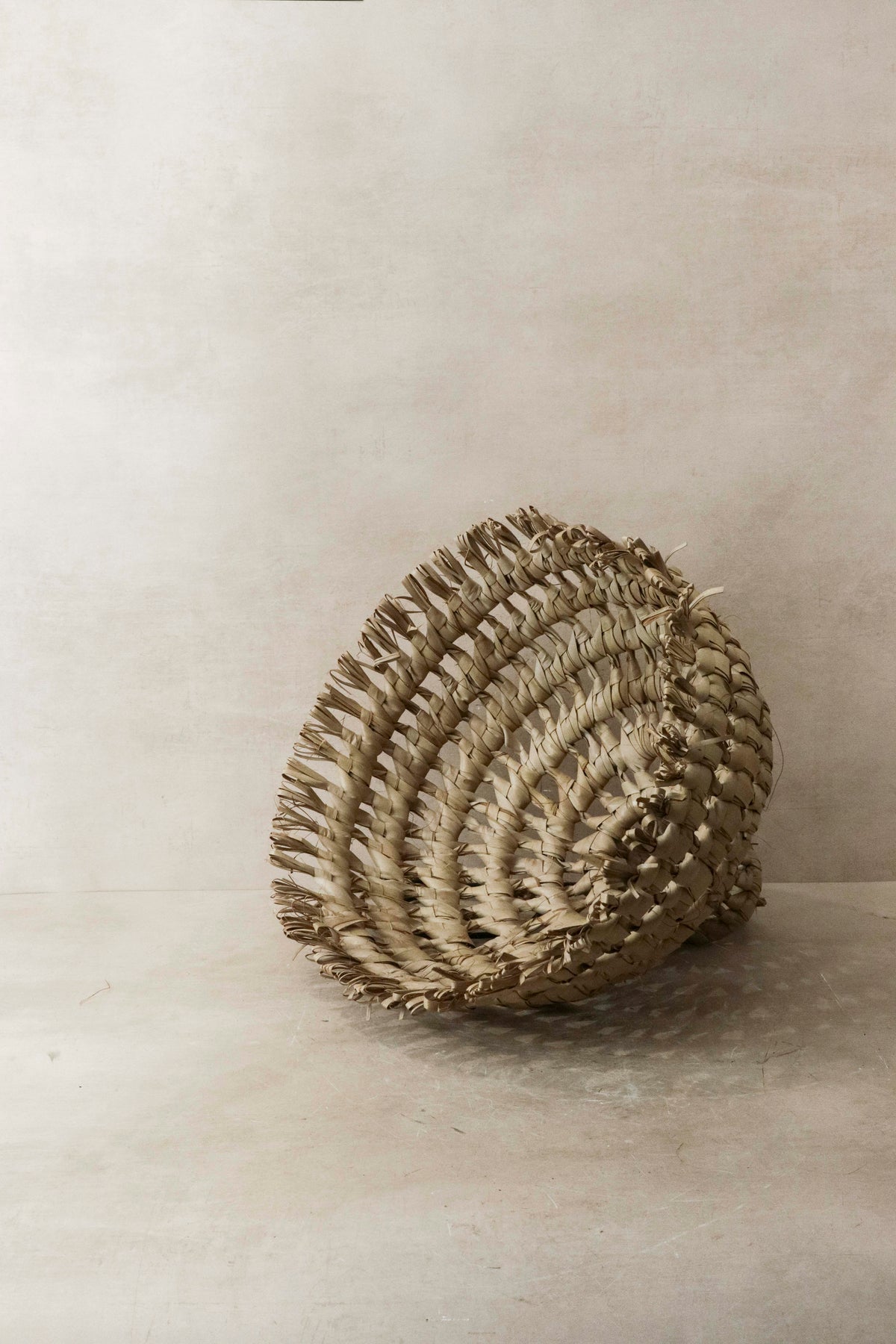 Handmade Palm leaf Pendant, Mozambique - 13.2