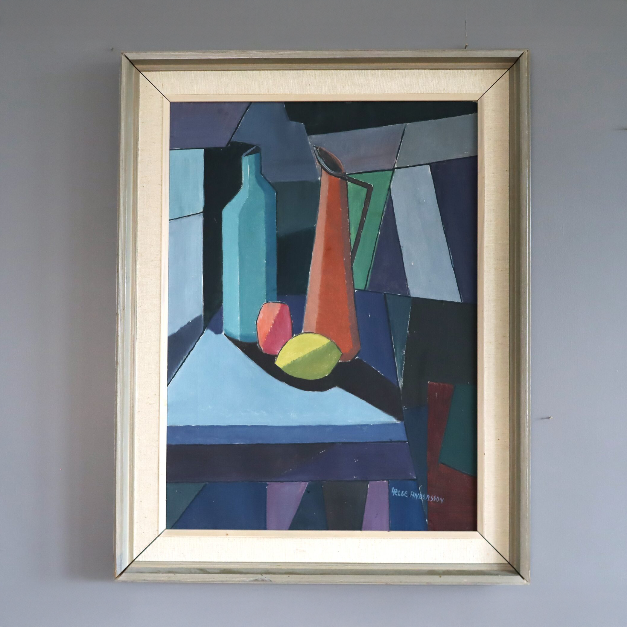 Constructed Still Life Oil Paining