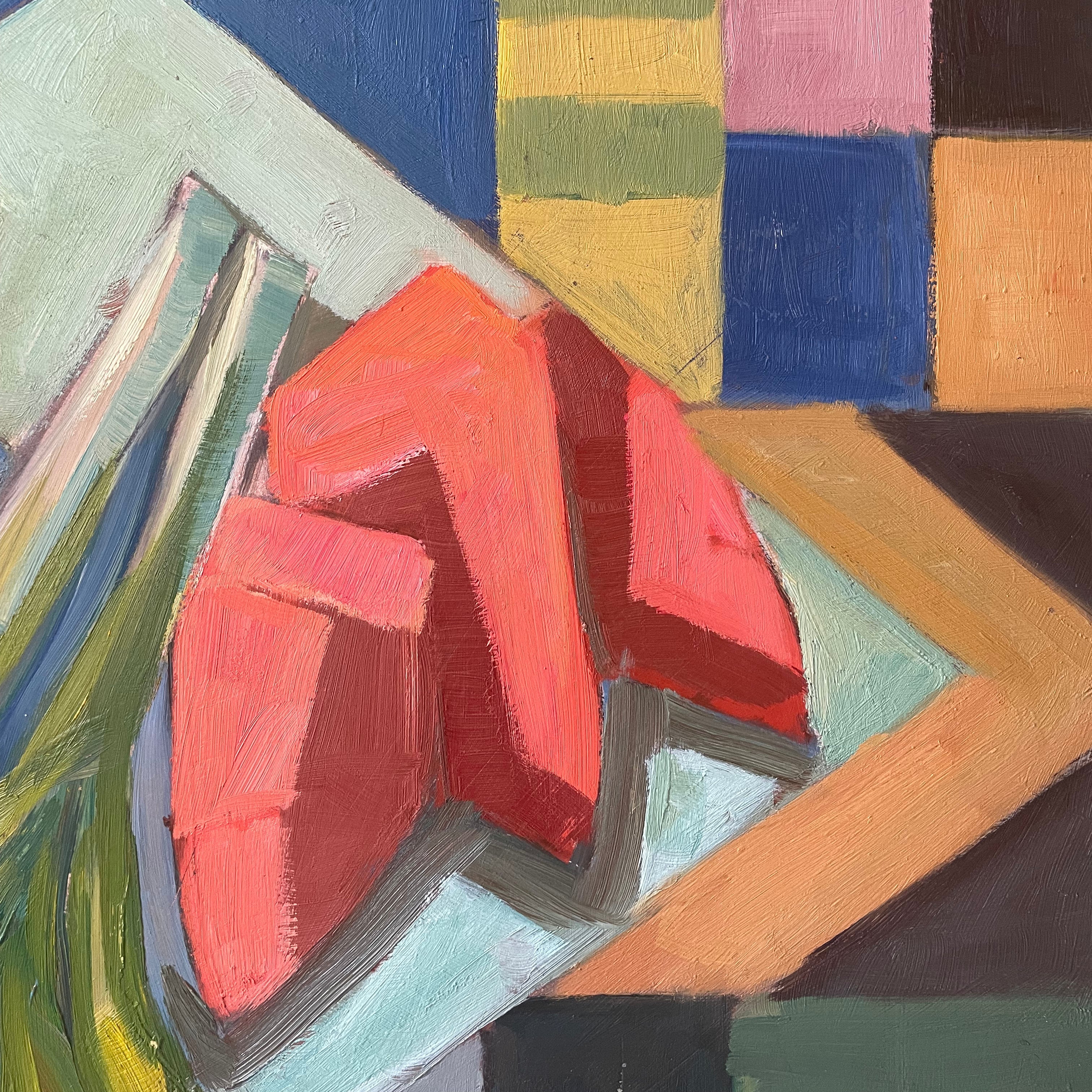 Abstract Kitchen Still Life Oil Painting