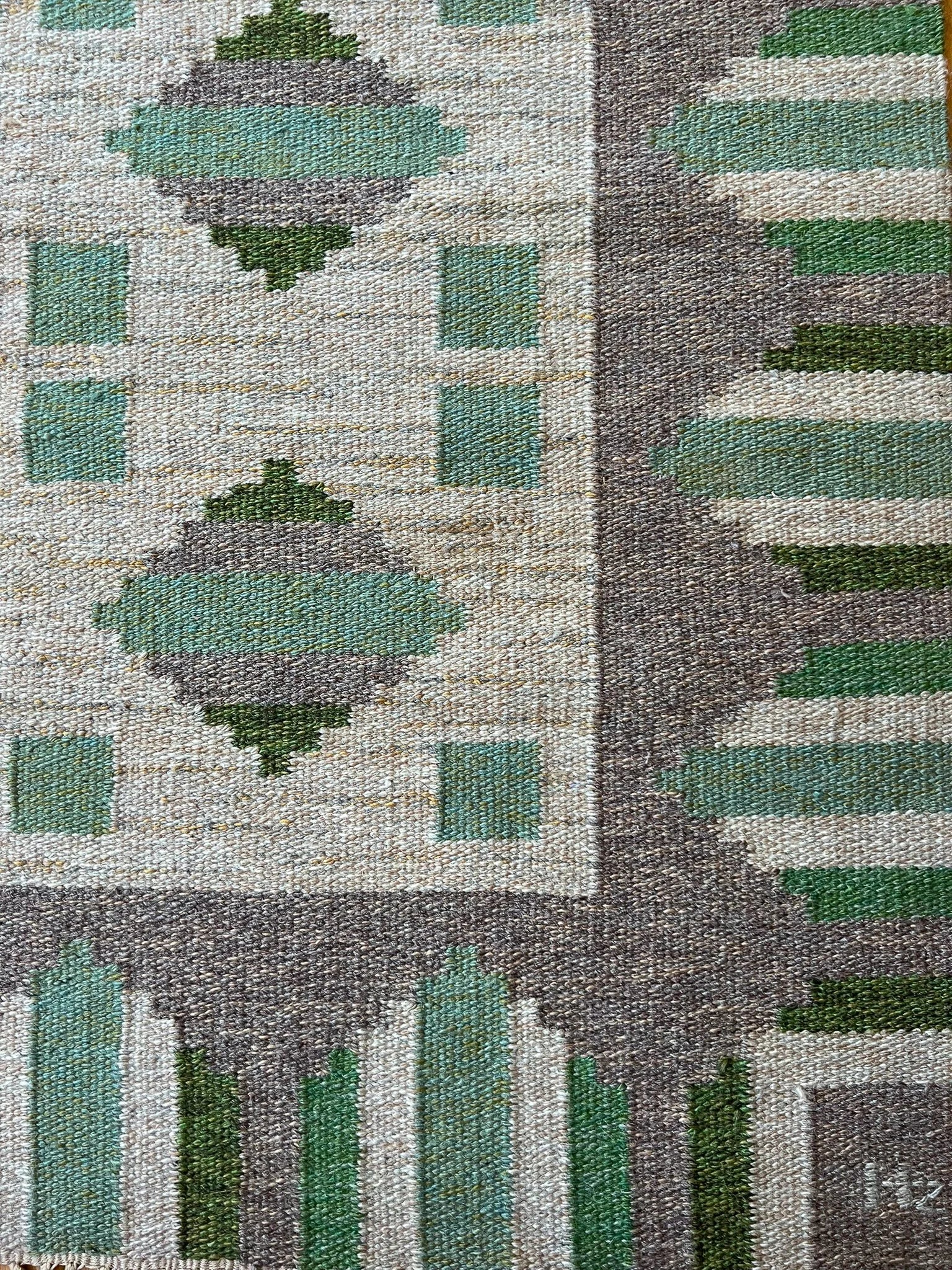 1950's Swedish flatweave by HZ